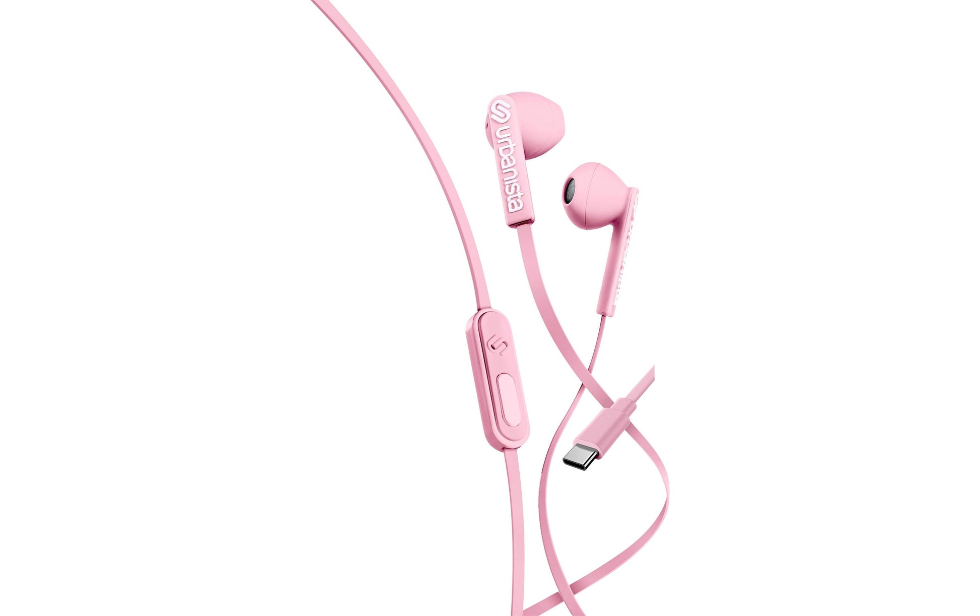 Urbanista San Francisco – In-Ear Headset – USB-C, Inline-Fernbedienung – Pink – für Android/iOS