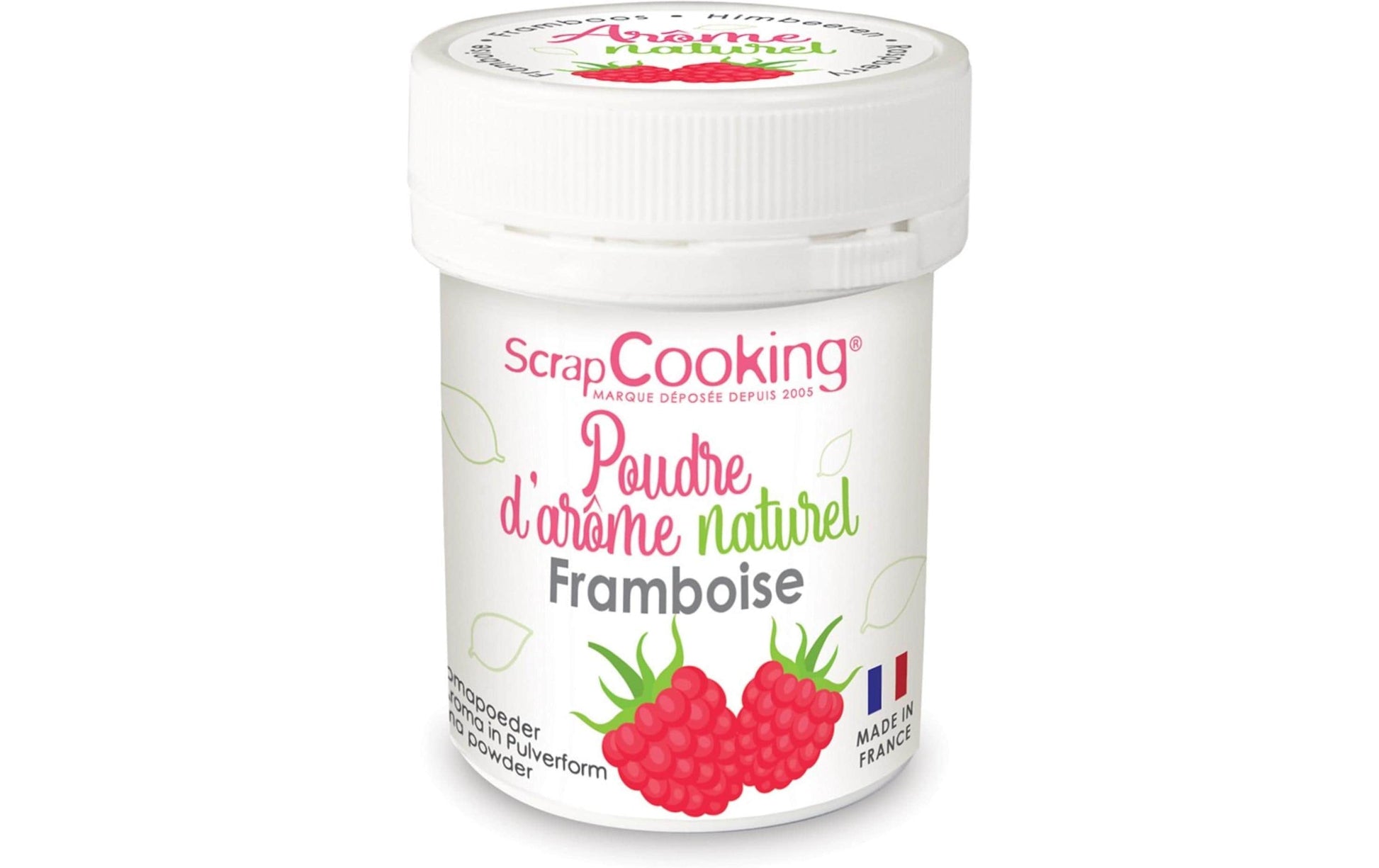 ScrapCooking Natürliches Himbeer-Aroma Pulver – 15 g