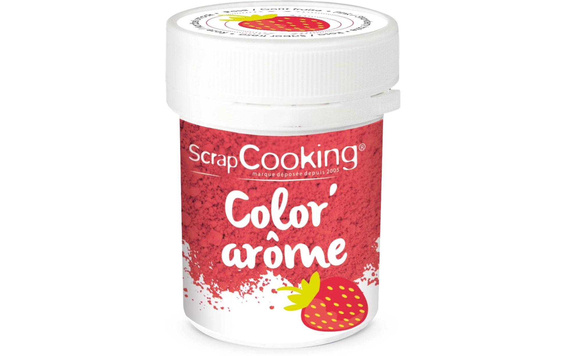 ScrapCooking Lebensmittelfarbe Pulver Erdbeere – 10 g