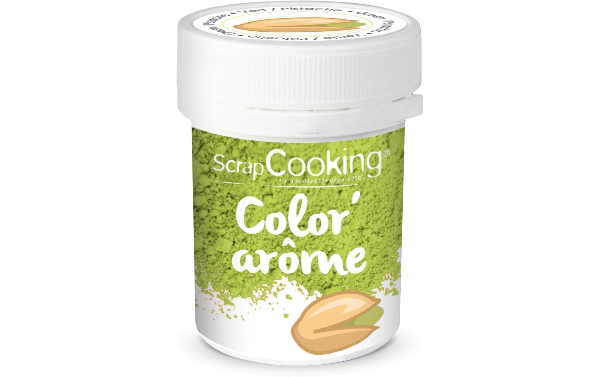 ScrapCooking Backaroma & -dekor Pistazie Pulver – 10 g