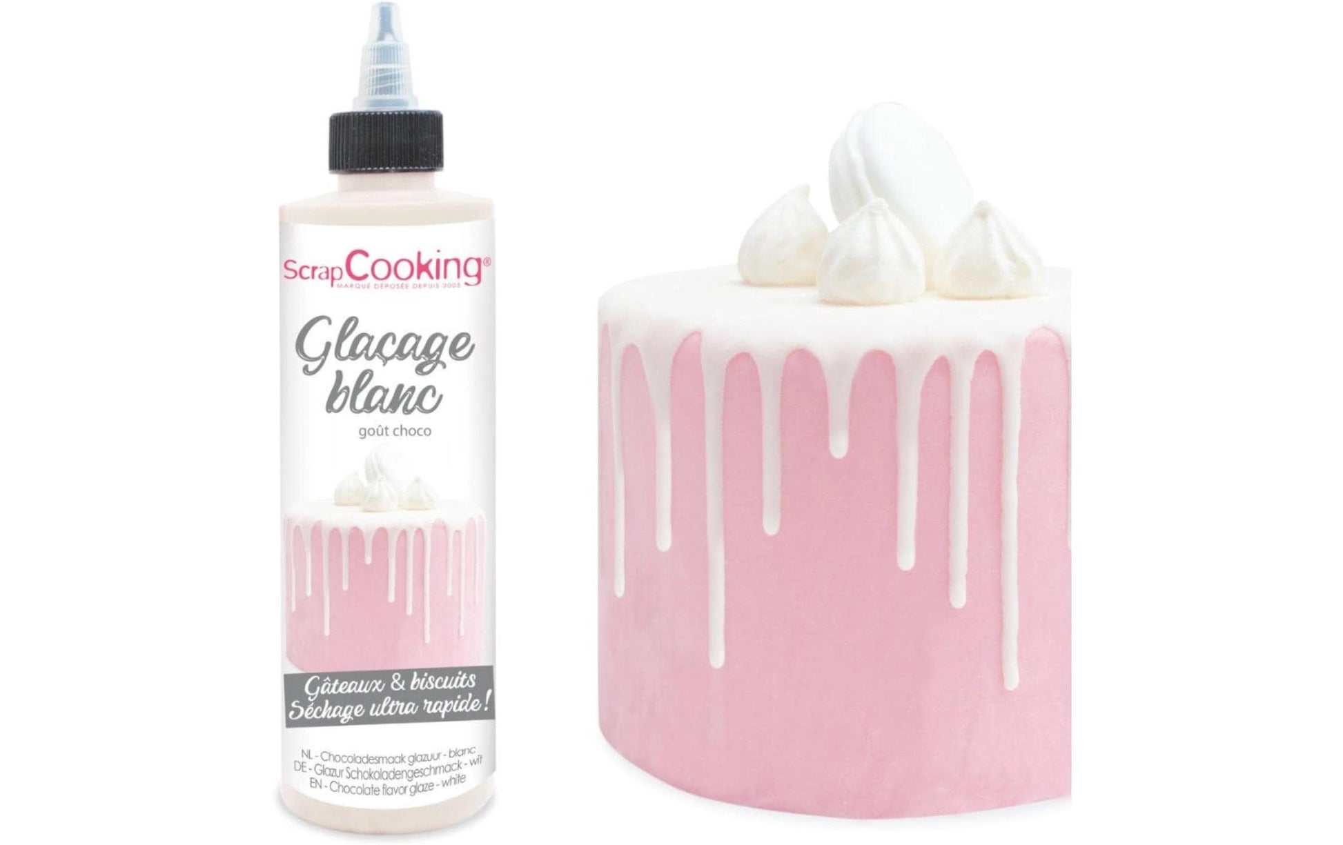 ScrapCooking Zuckerguss weisse Schokolade – 130 g