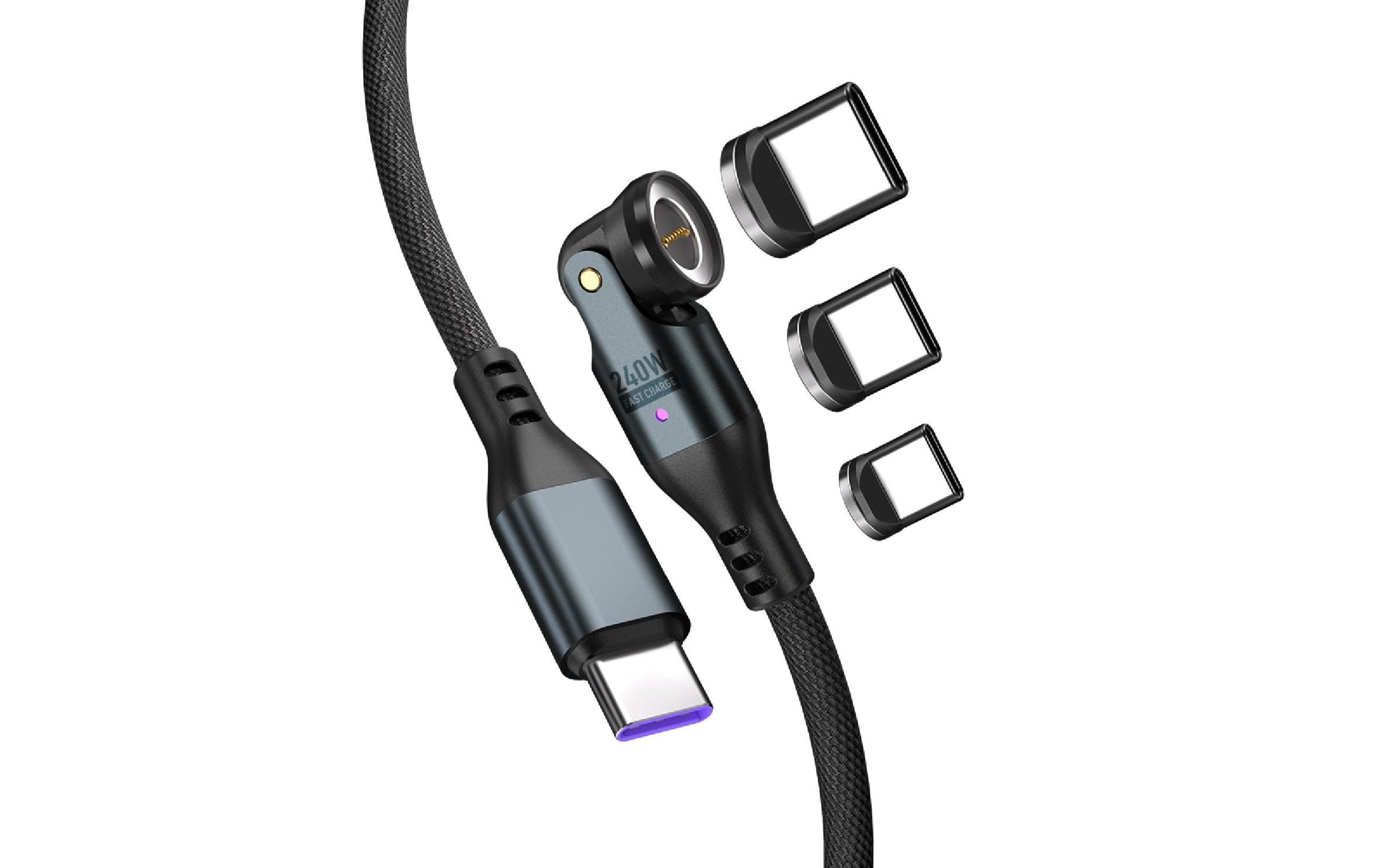 4smarts USB-Kabel, USB-C zu USB-C, 1,8 m, Lade-/Datenkabel, für Laptop, Smartphone, Smartwatch usw.