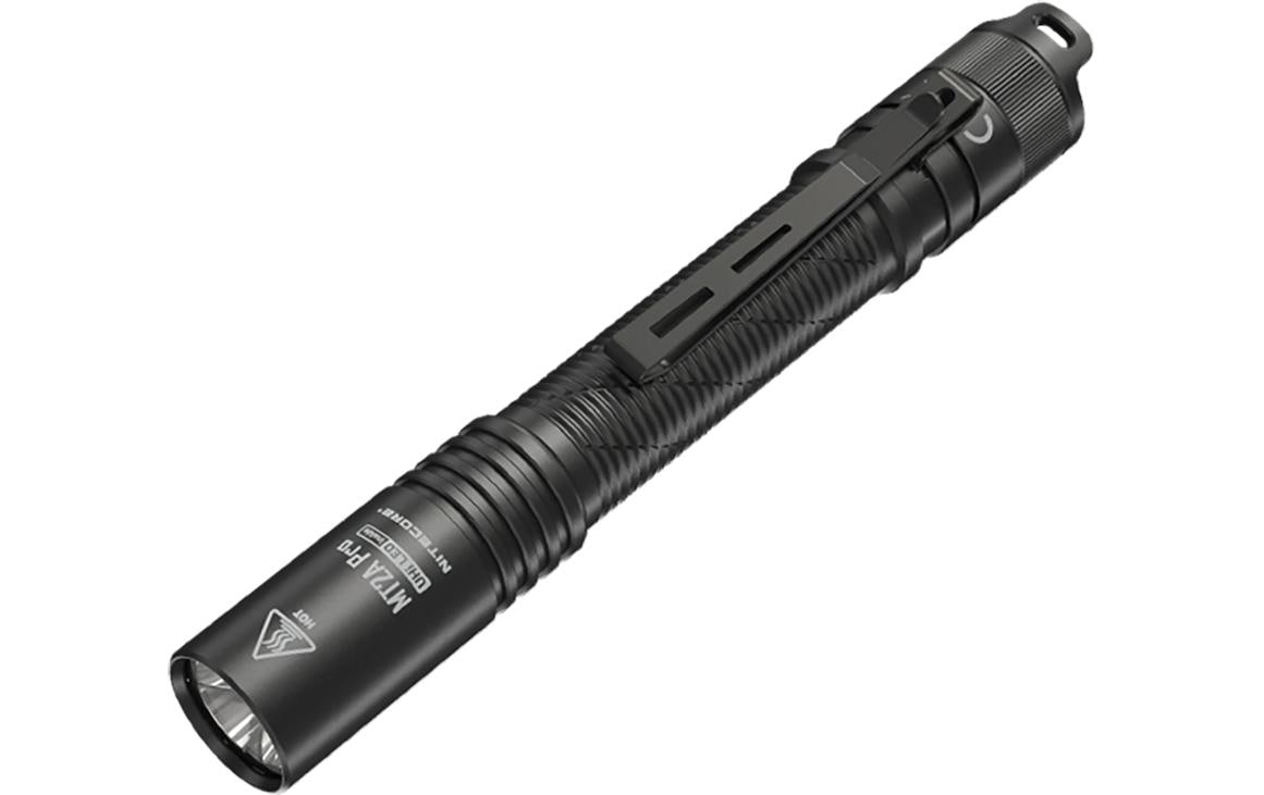 Nitecore Taschenlampe MT2A Pro – 1000 lm, 255 m, IP68, USB, Akku, 3 Modi – Schwarz