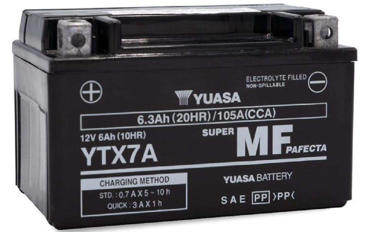 Yuasa AGM Ersatzakku, AGM, Blei (VRLA), 6300 mAh, 12 V