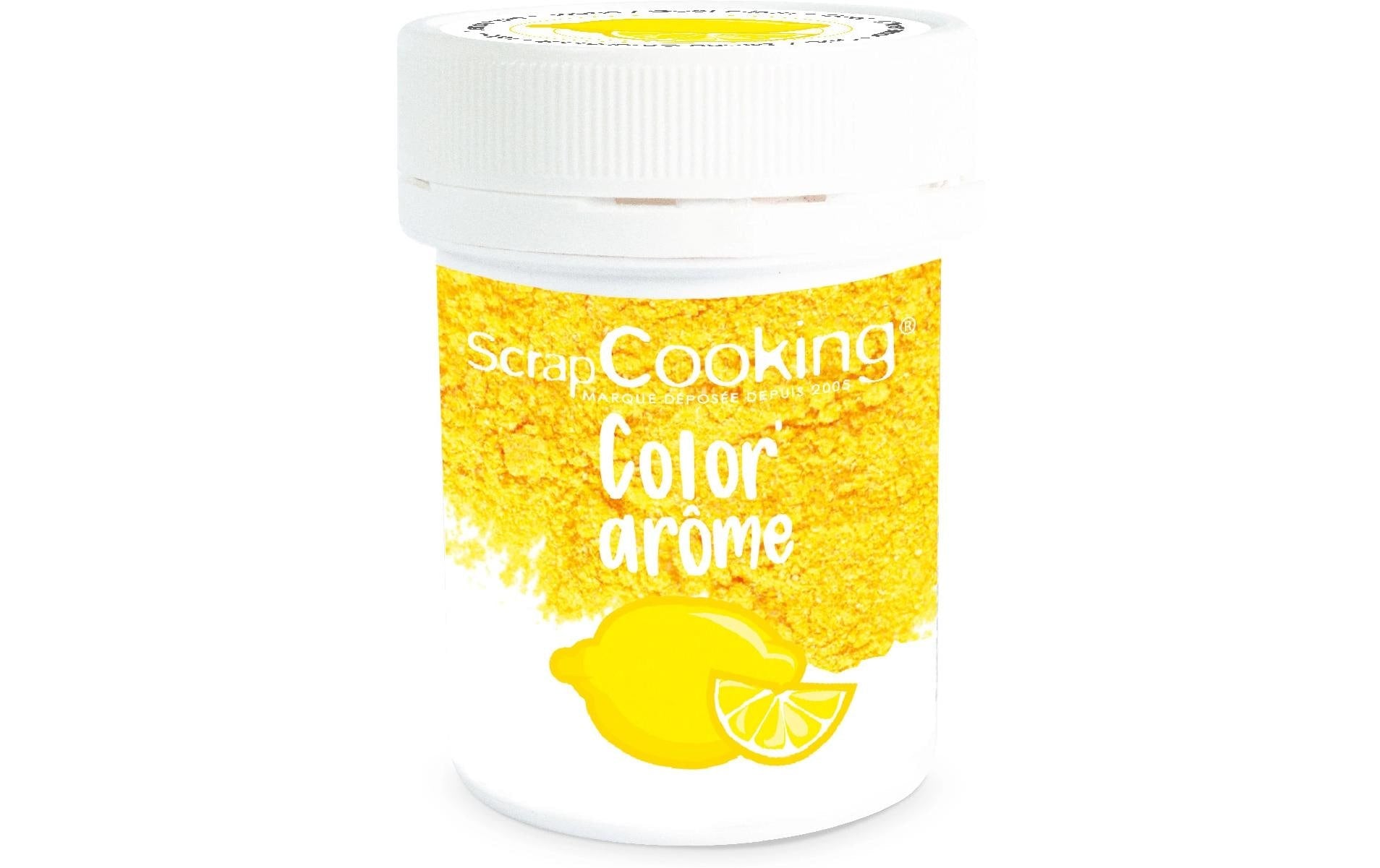 ScrapCooking Lebensmittelfarbe Pulver Zitrone – 10 g