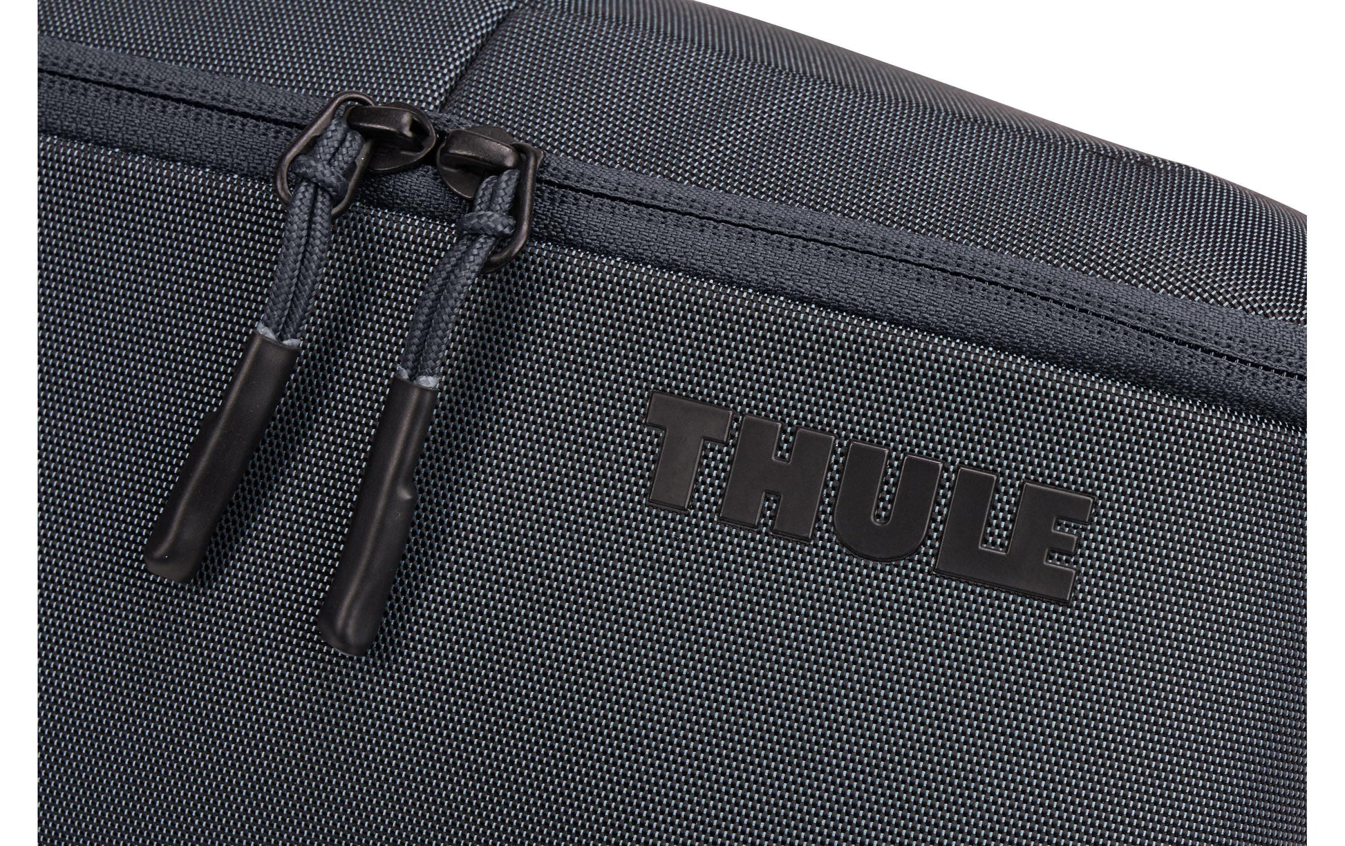 Thule Kulturbeutel Subterra 2 – bluesign, aufhängbar – 7 l – dunkelgrau – Polyester, TPU