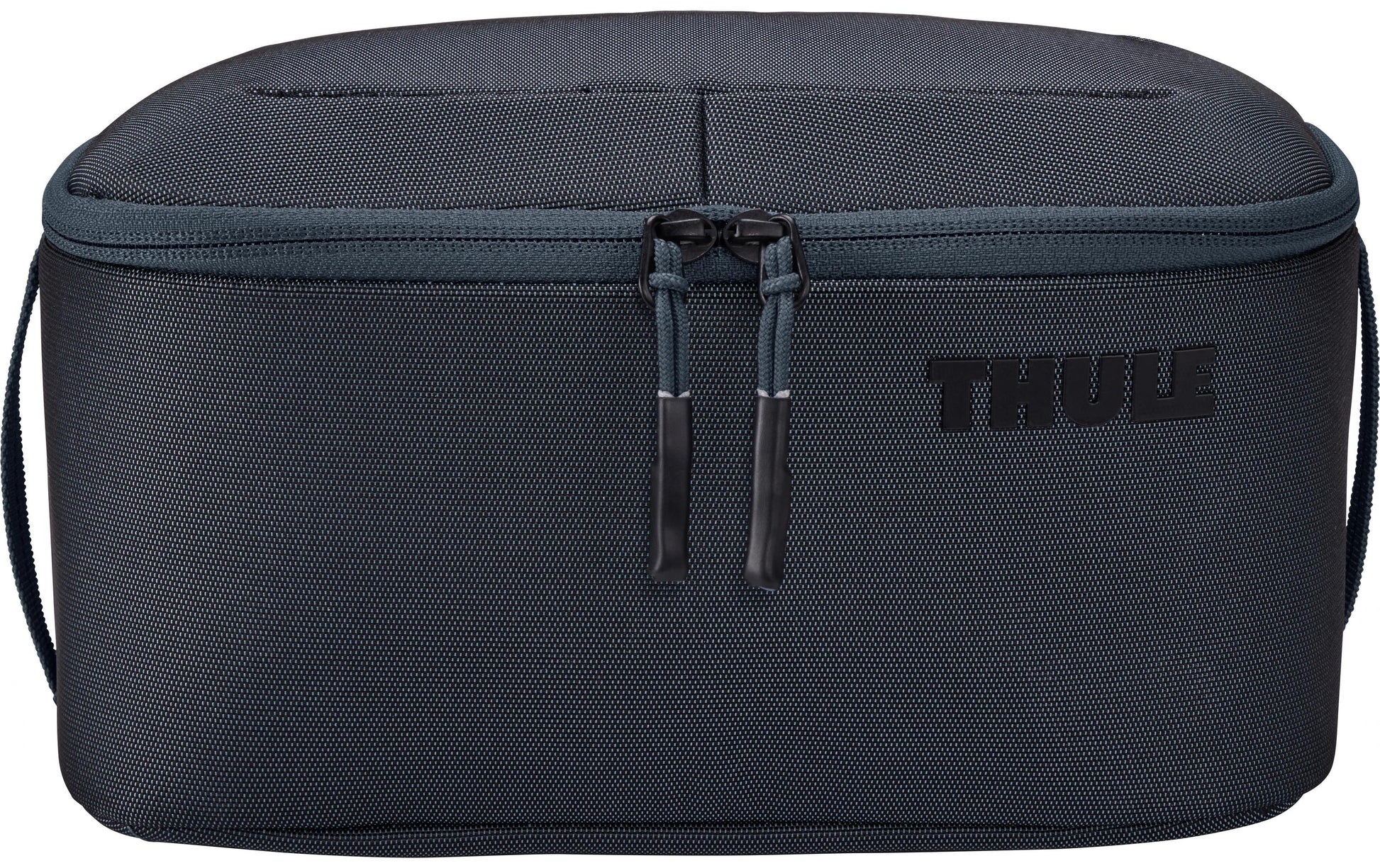 Thule Kulturbeutel Subterra 2 – bluesign, aufhängbar – 7 l – dunkelgrau – Polyester, TPU