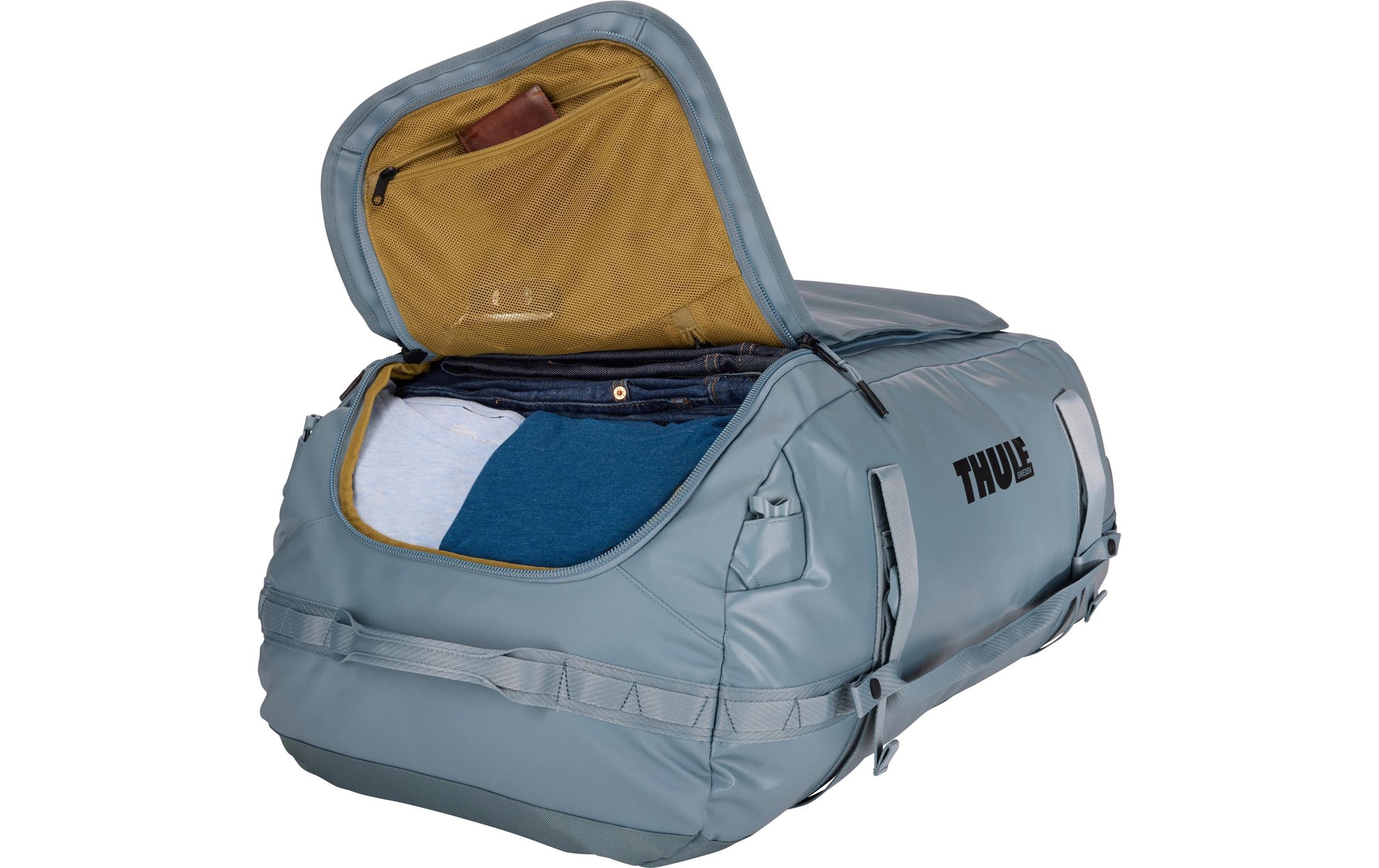 Thule Chasm – Reisetasche, 90 l, Polyester, Grau, 76,5 × 35 × 45 cm
