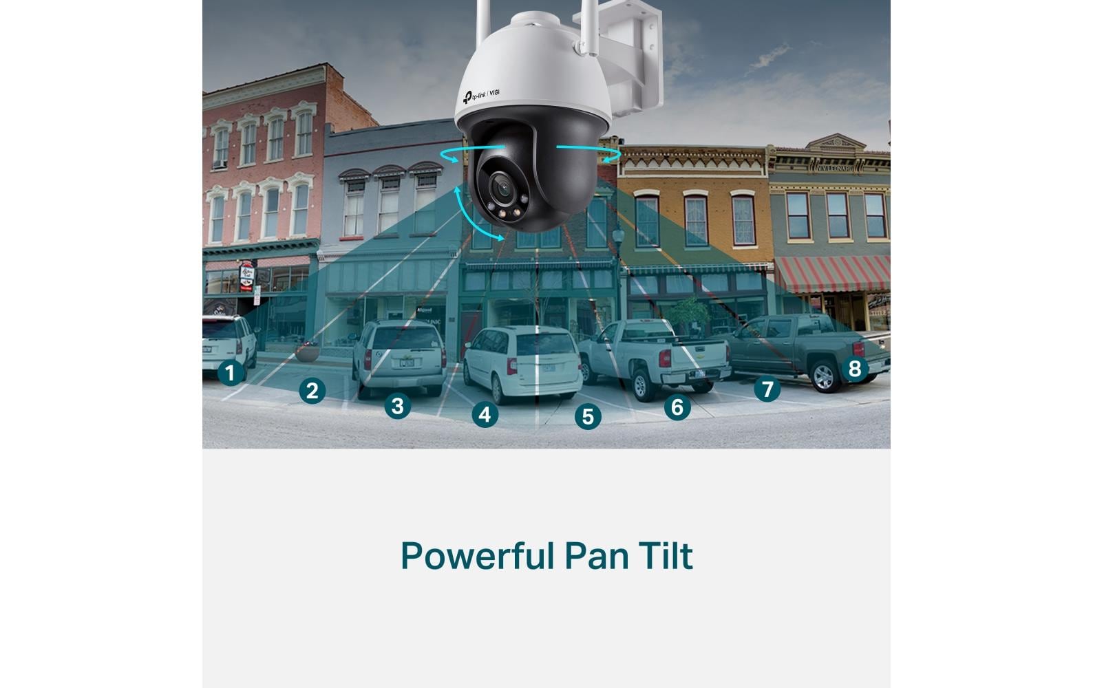 TP-Link VIGI Netzwerkkamera – 4 MP, Nachtsicht 30 m, IP66