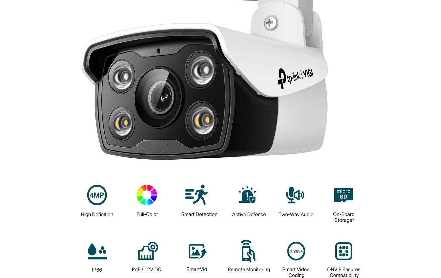 TP-Link Wildkamera – 4 MP, wetterfest