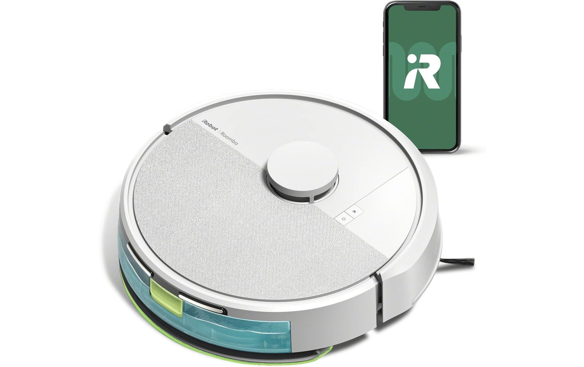 iRobot Roboterstaubsauger Roomba 105 Combo Robo – 0,4 l, Akkubetrieben, 33,1 × 33,5 × 10,4 cm, 2,8 kg