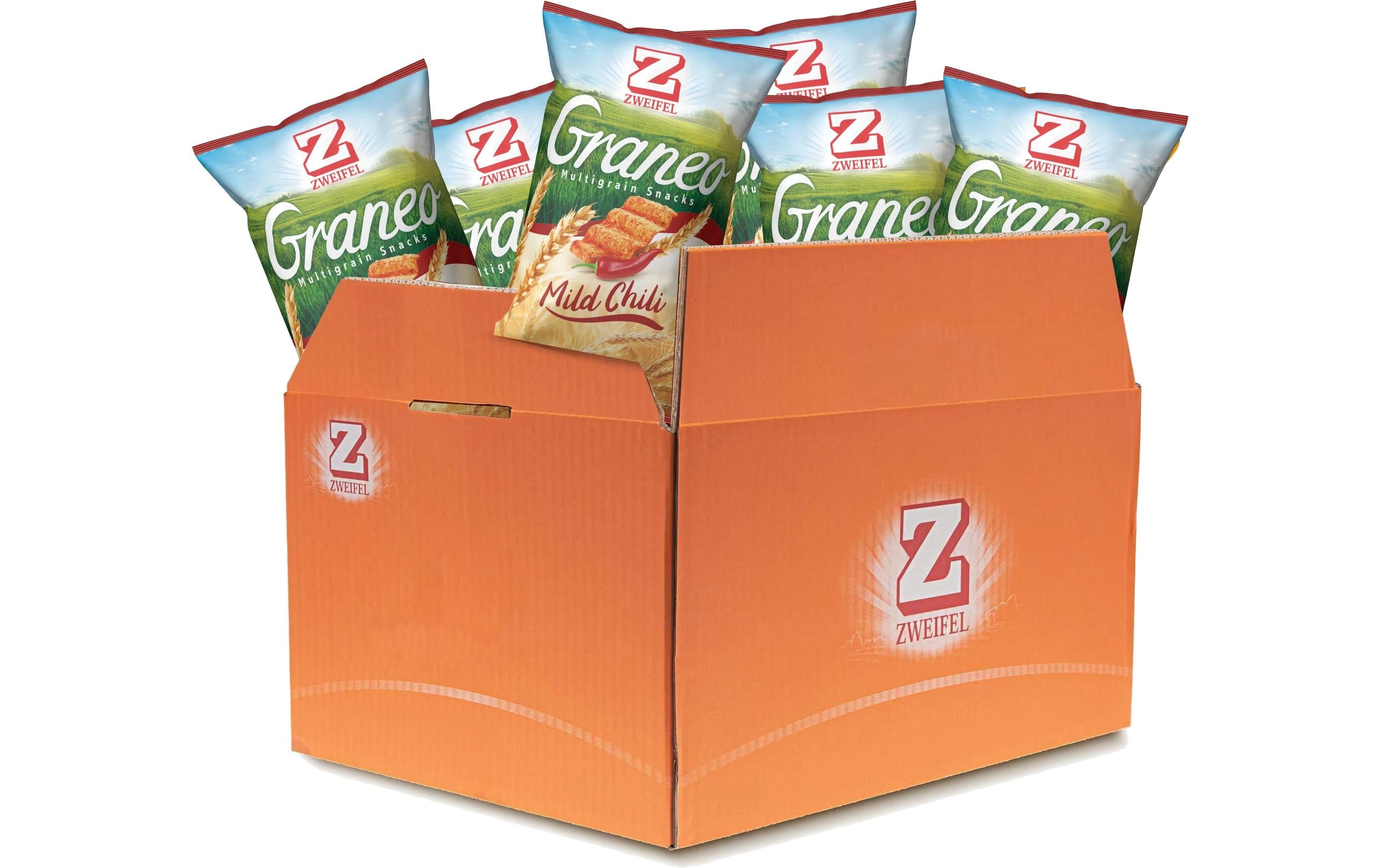 Zweifel Graneo Chips – Mild Chili – 540 g