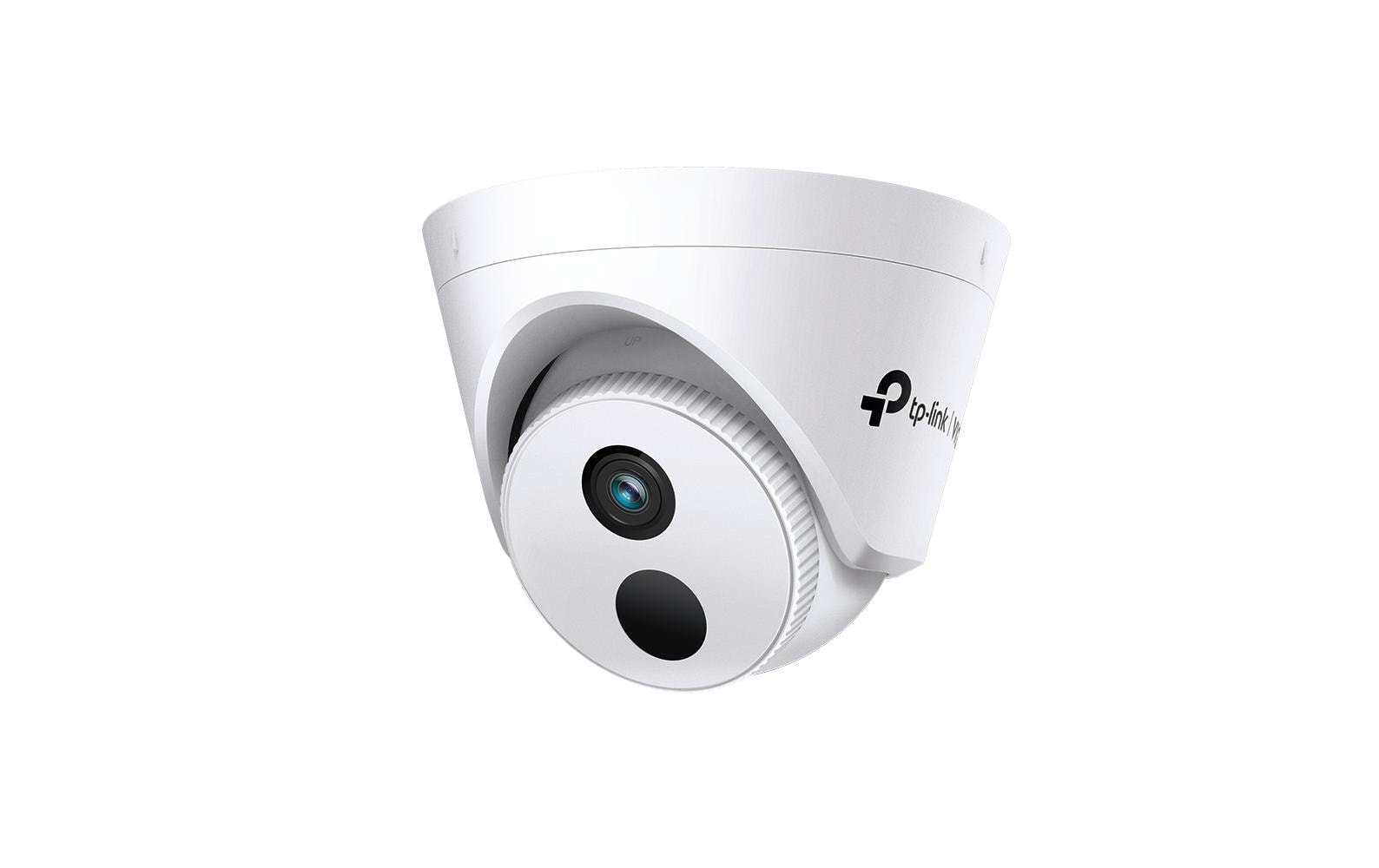 TP-Link VIGI Turret Netzwerkkamera – 4 MP, PoE/PoE+, Nachtsicht 30 m, Weiss