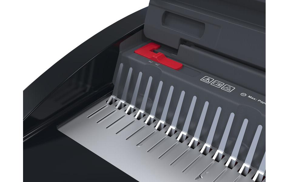 GBC CombBind CB20 Bindegerät – Plastikbindung, für 21-Loch, A4, bis 20 Blatt