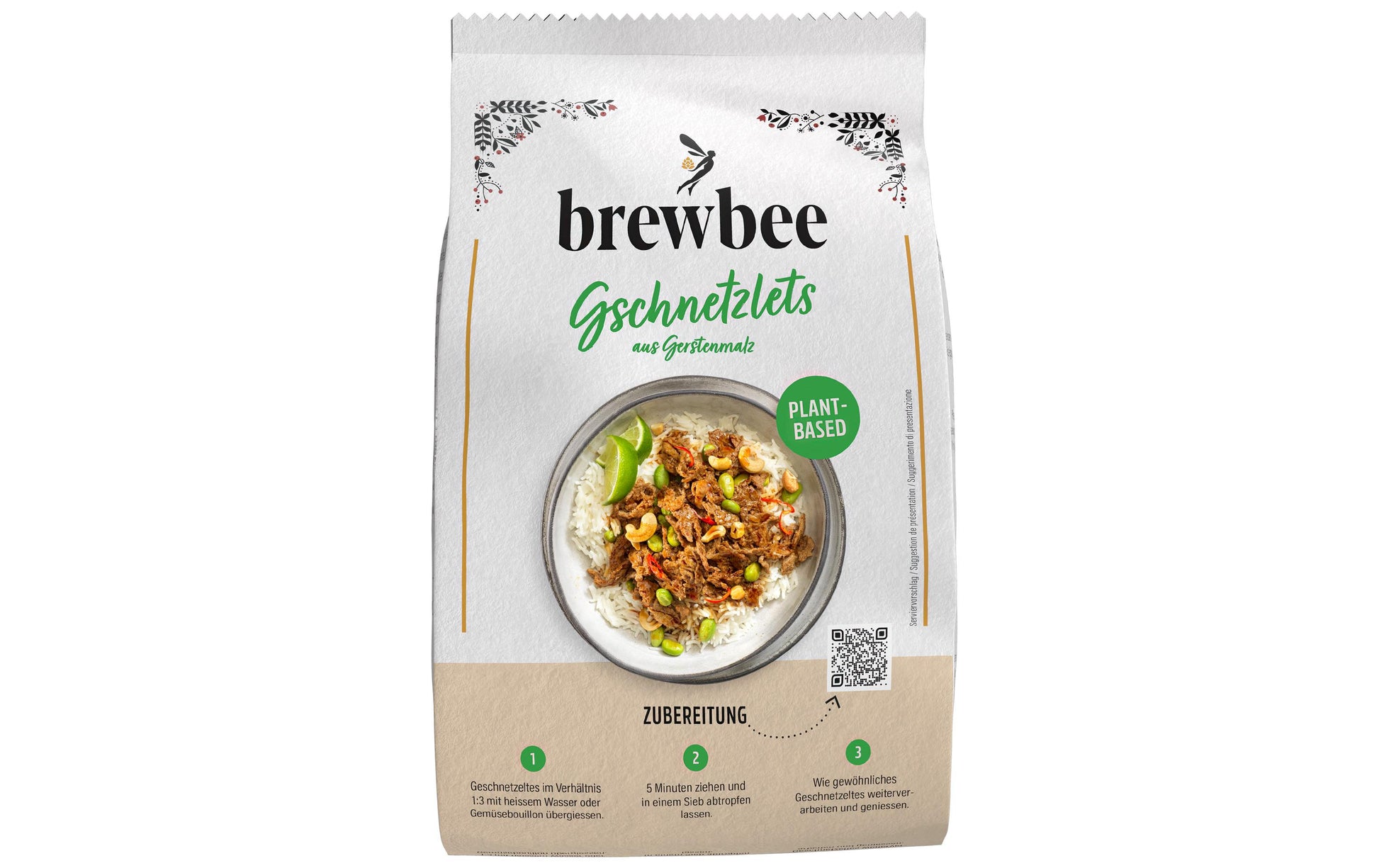 Brewbee Malztreber-Texturat Vegan – 100 g