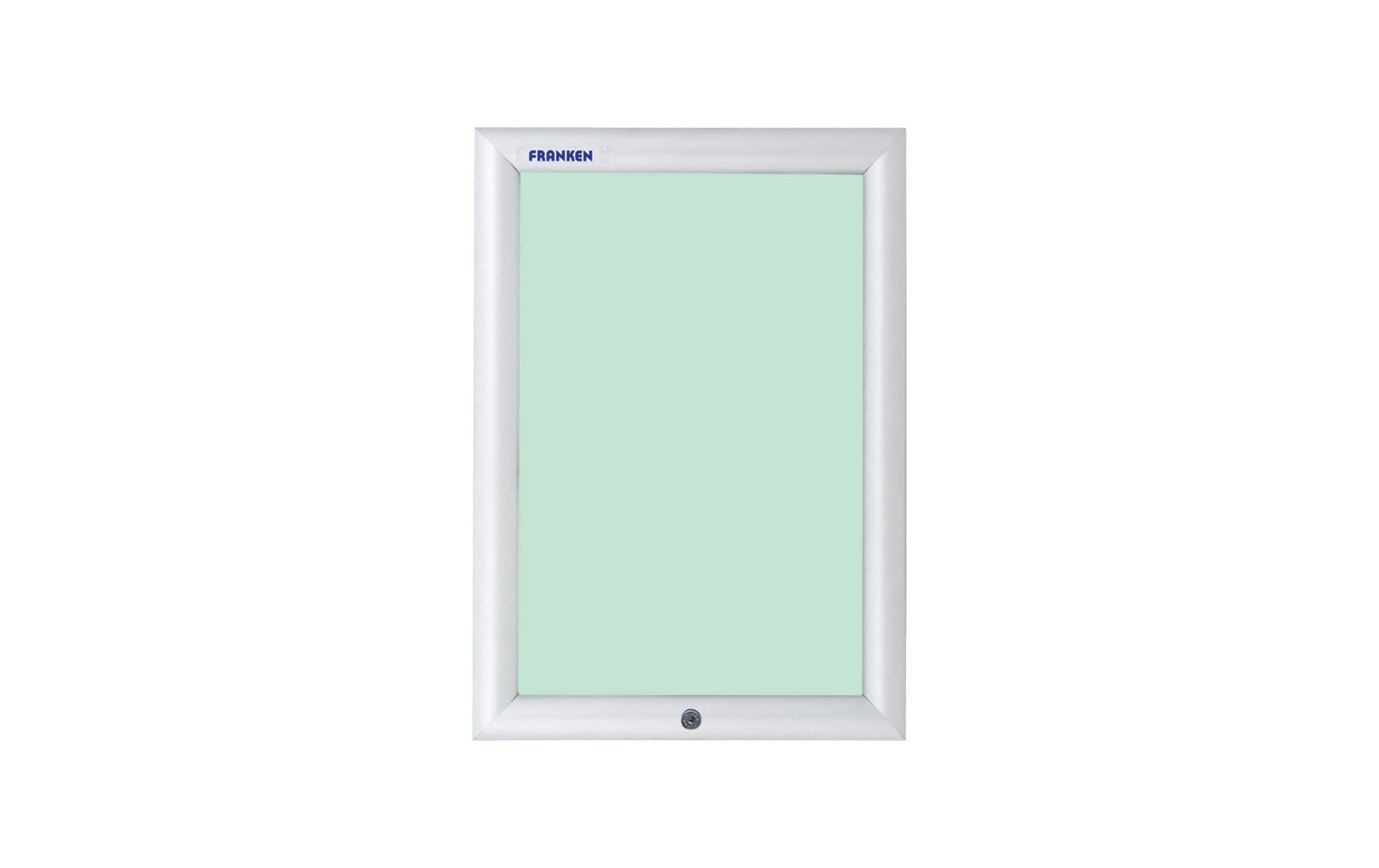 Franken Plakatrahmen Security – für A4 – abschliessbar – Klapprahmen – silber – Aluminium/Polystyrol