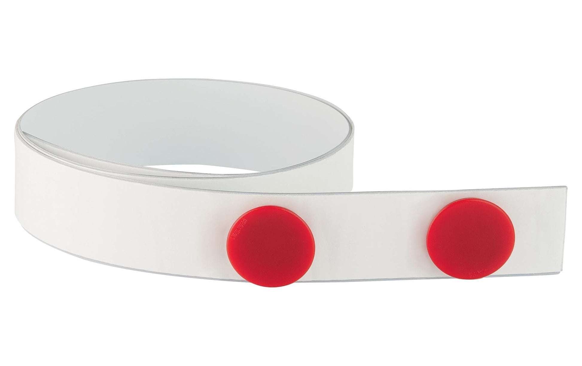 Franken Magnethaftband – selbstklebend – 100 × 3,5 cm – Weiss
