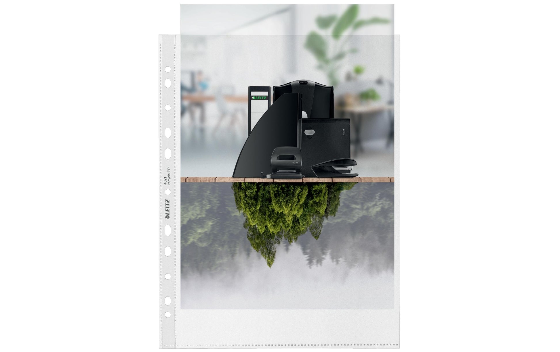 Leitz Sichtmappe A4 – transparent, Polypropylen, 25er-Pack