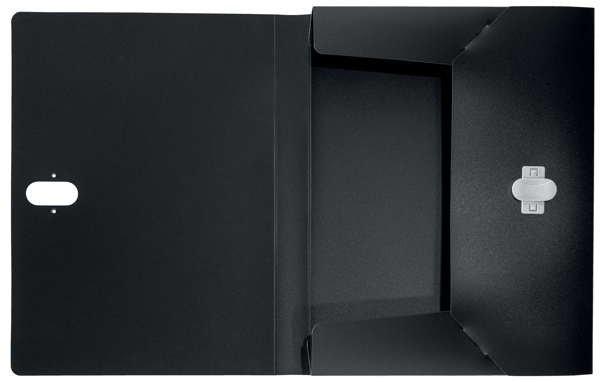 Leitz Recycle Aufbewahrungsbox für A4 – 250 Blatt, B 330 × H 38 × T 254 mm, Schwarz, PP