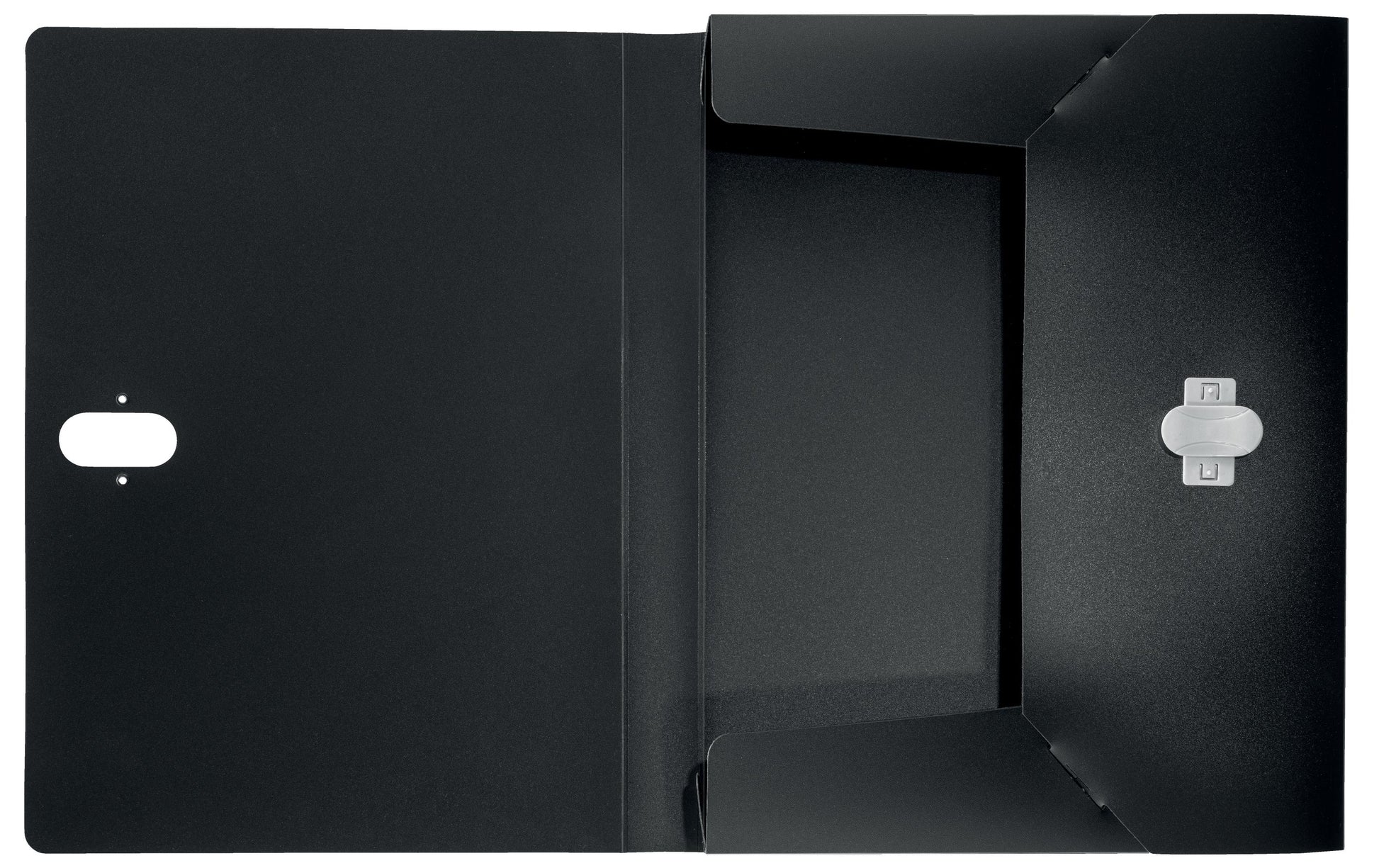 Leitz Recycle Aufbewahrungsbox für A4 – 250 Blatt, B 330 × H 38 × T 254 mm, Schwarz, PP