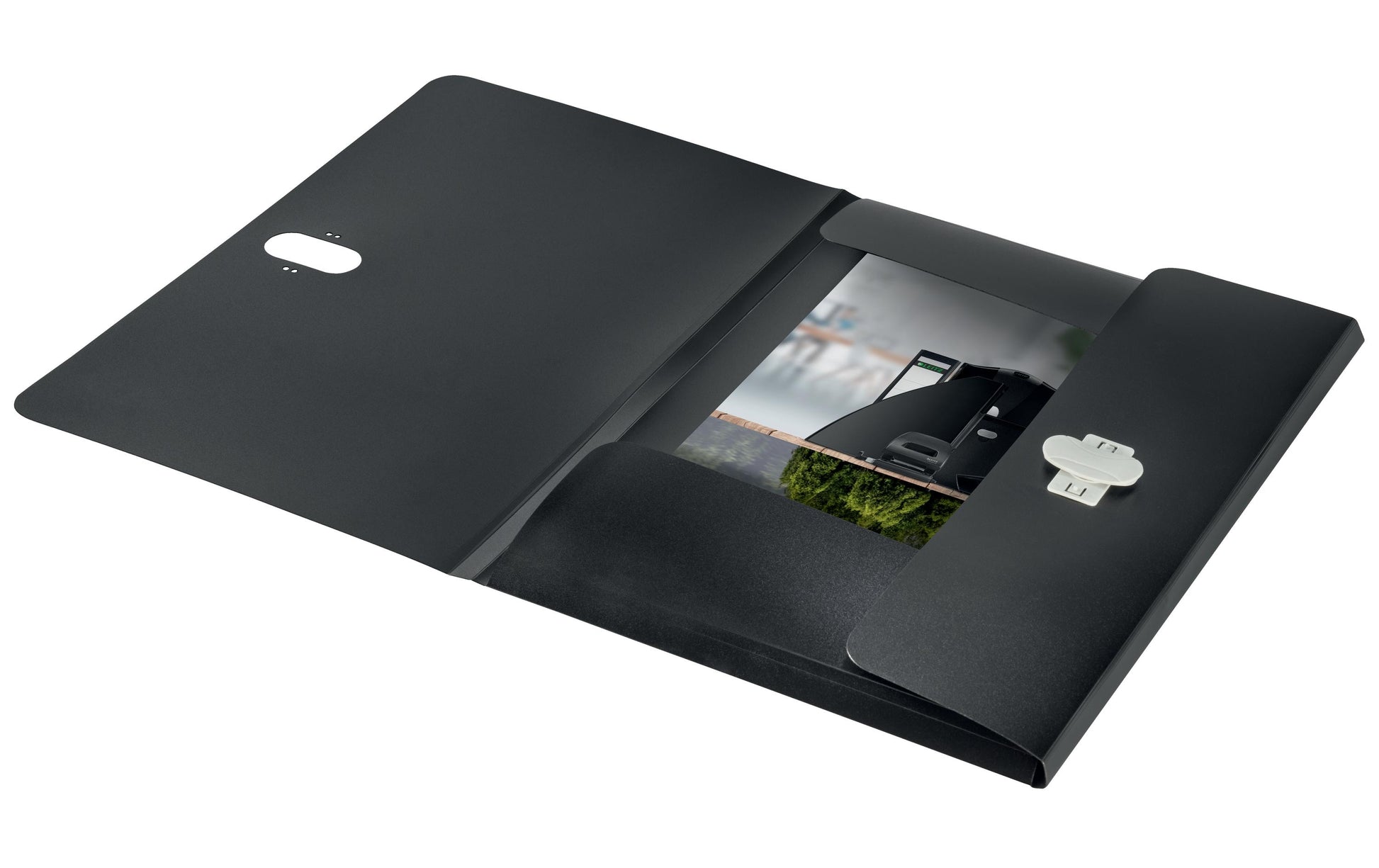 Leitz Sammelmappe für A4, Kunststoff, schwarz