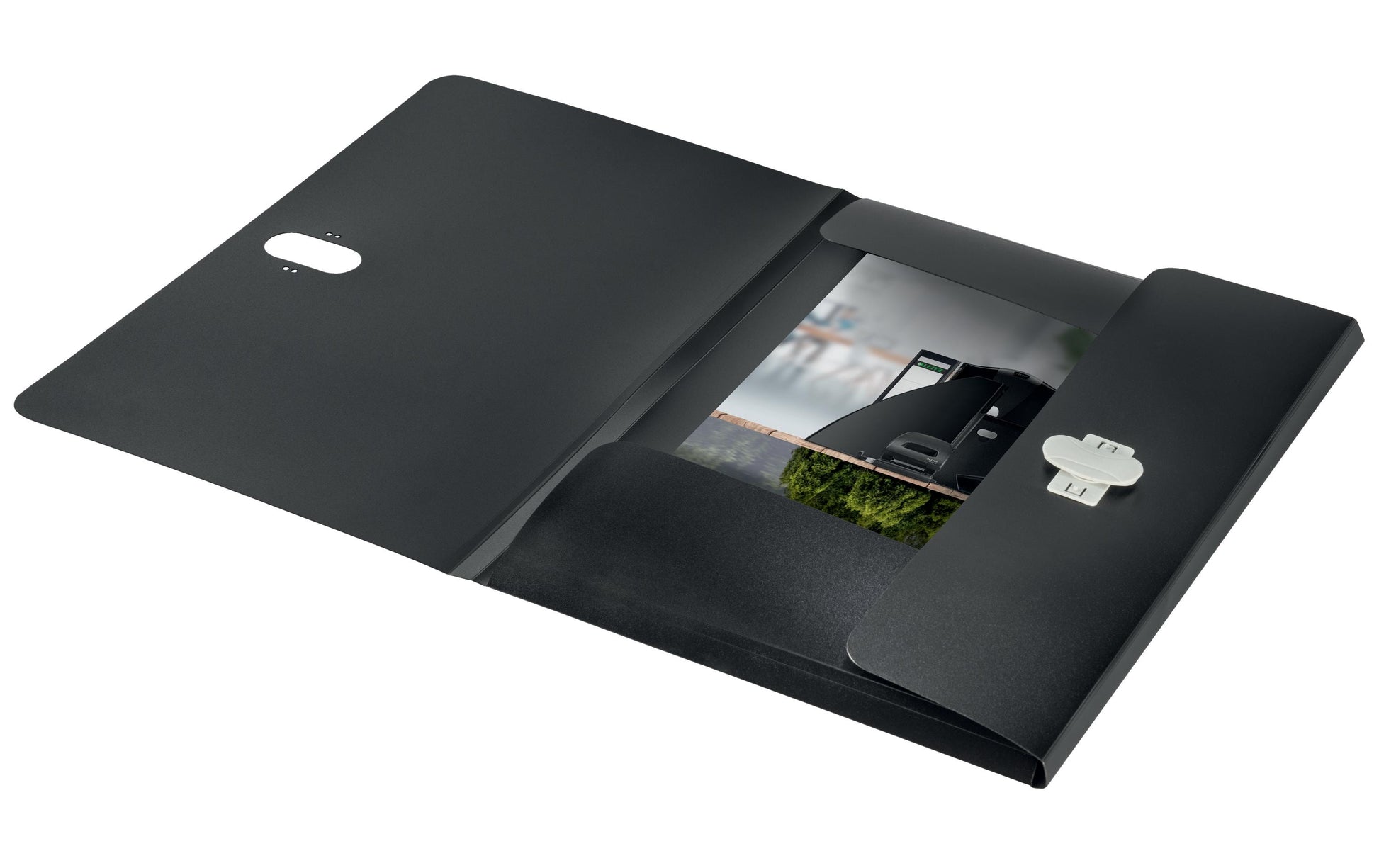 Leitz Sammelmappe für A4, Kunststoff, schwarz