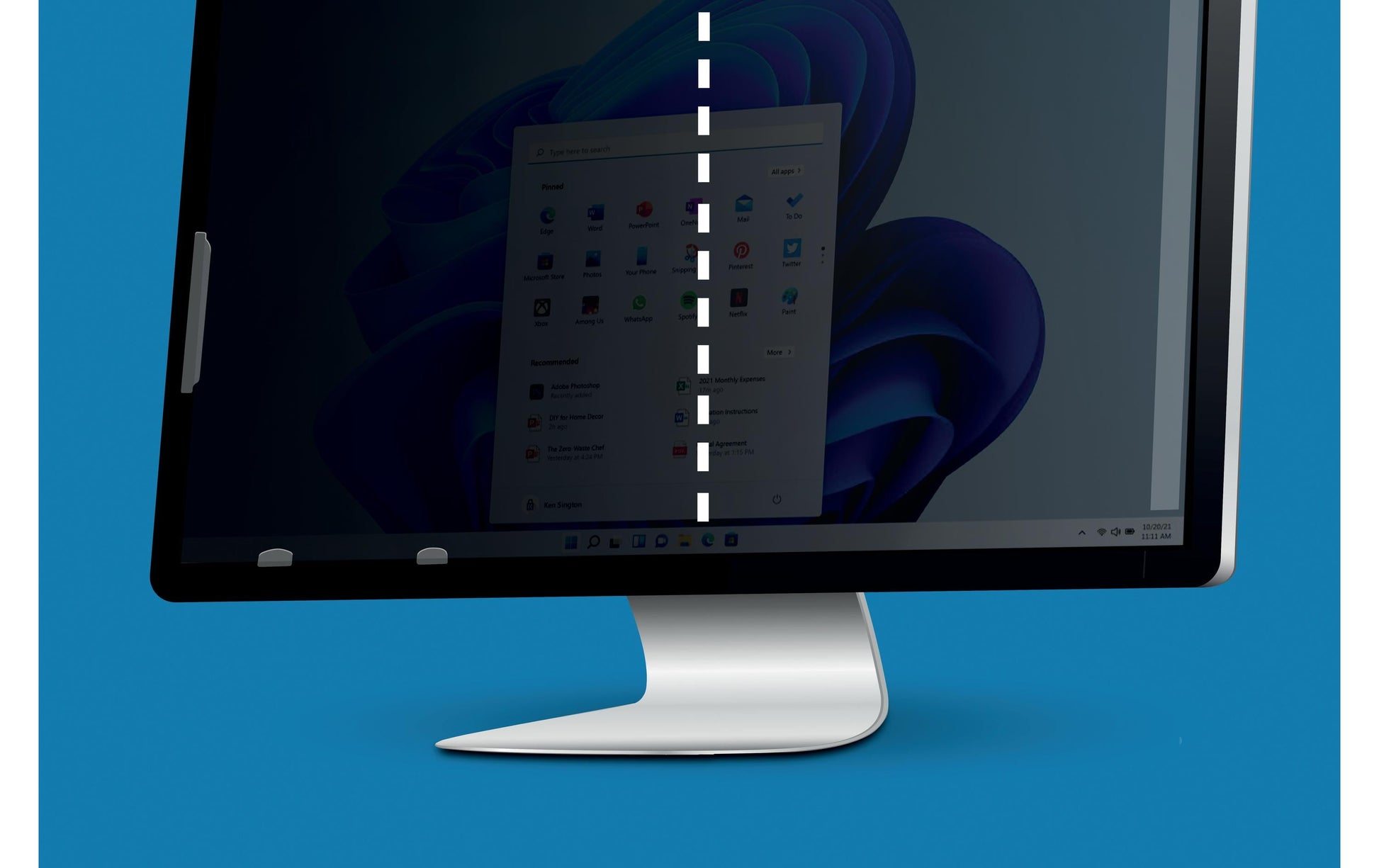 Kensington Displayschutz für 27" Monitore