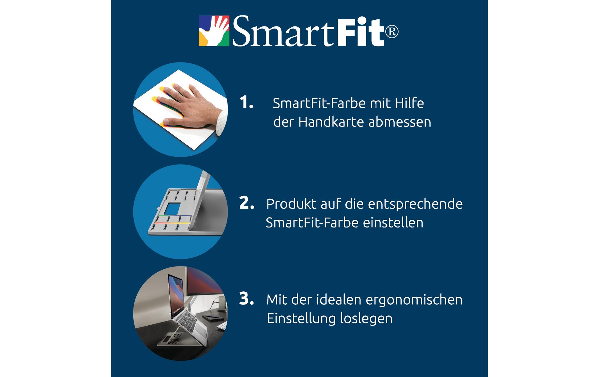 Kensington Laptop-Ständer – bis 14" – faltbar, höhenverstellbar – Grau