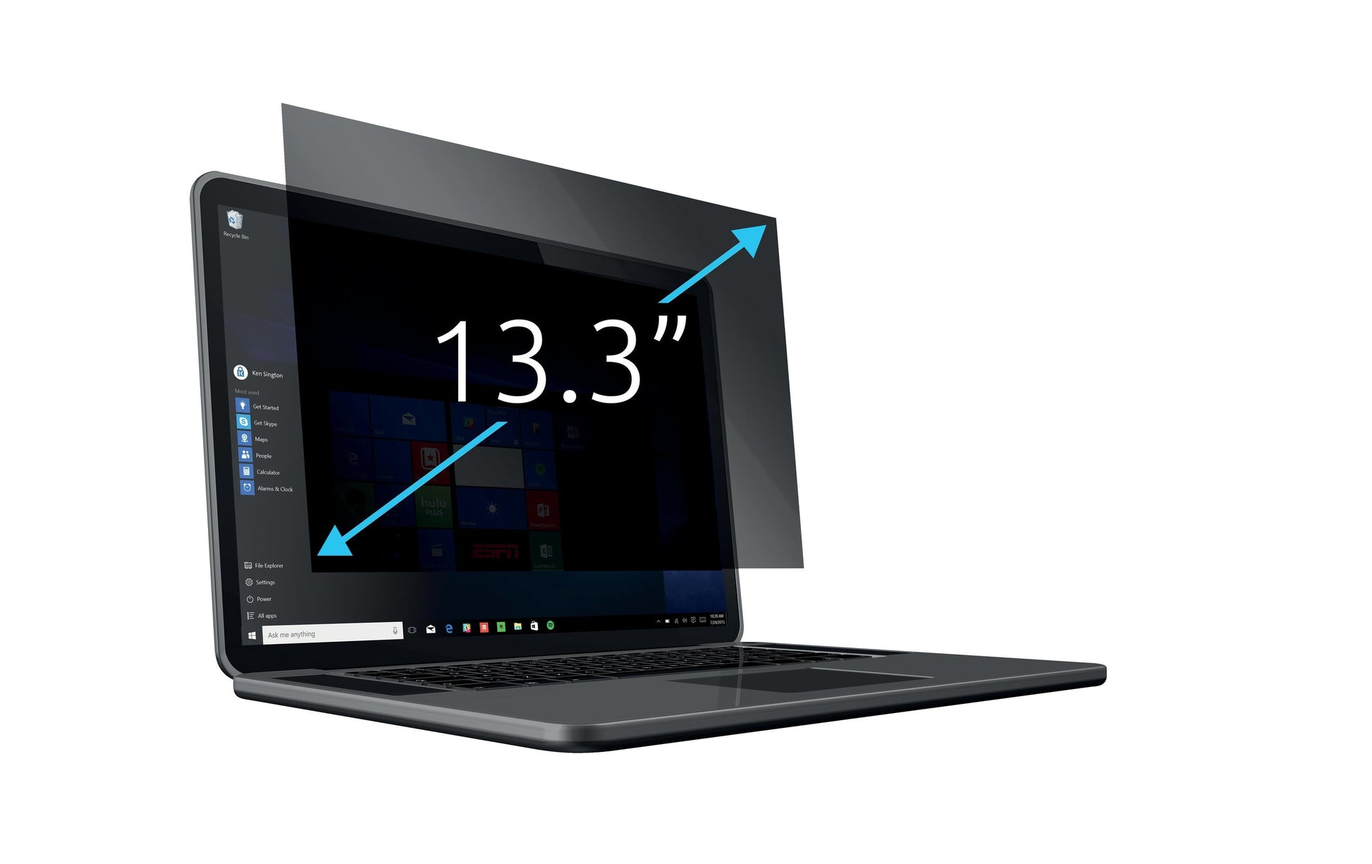 Kensington Displayschutz für 33,8 cm (13,3") 16:10