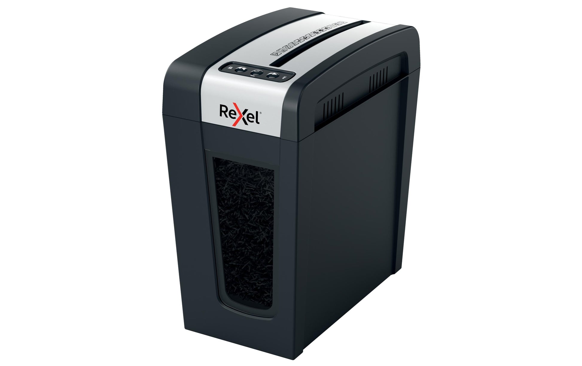Rexel Secure MC4-SL Slimline – Aktenvernichter, DIN P-5, Mikroschnitt 2 × 15 mm, 4 Blatt, 14 l, A4