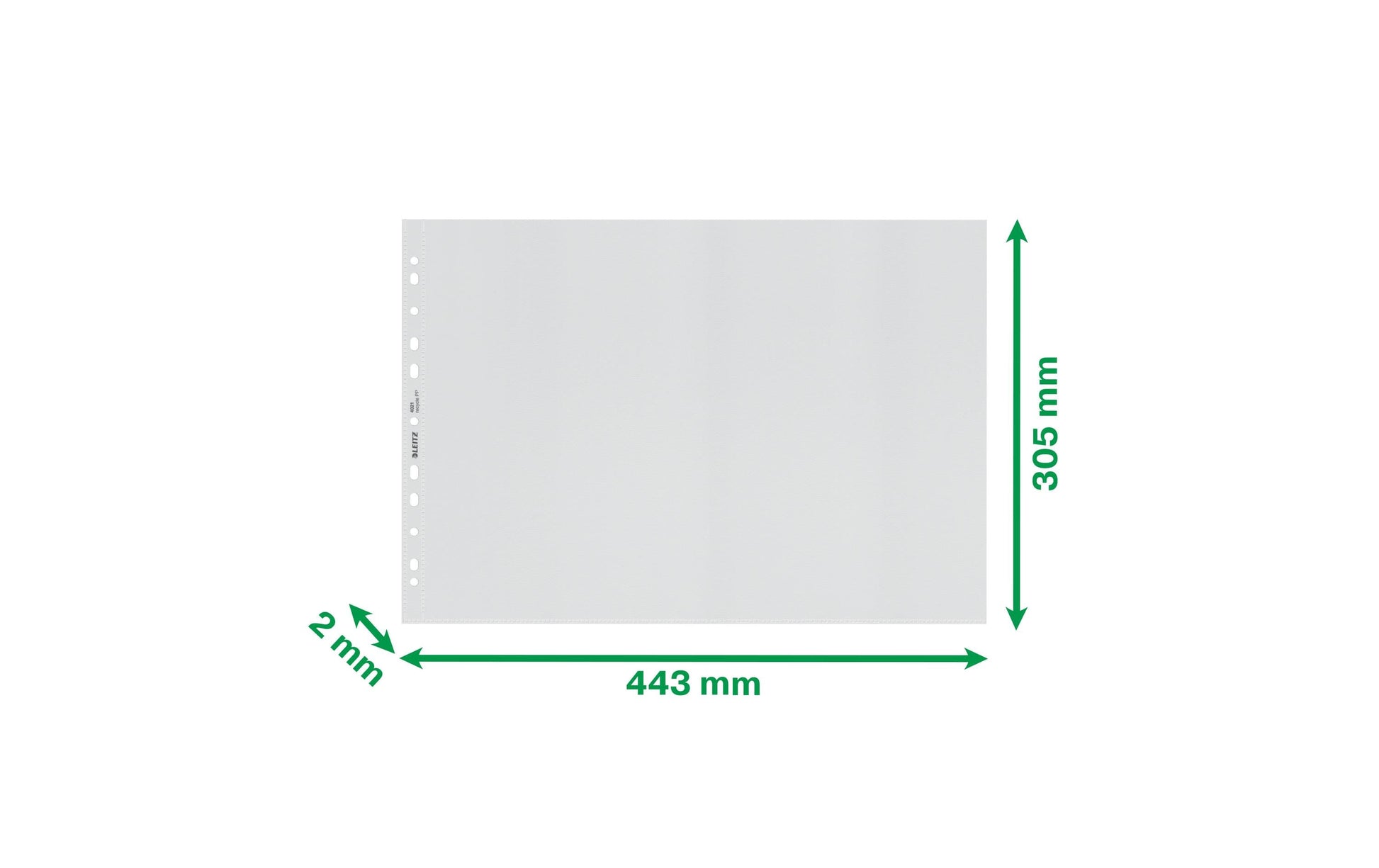 Leitz Sichtmappe A3 – transparent, Polypropylen