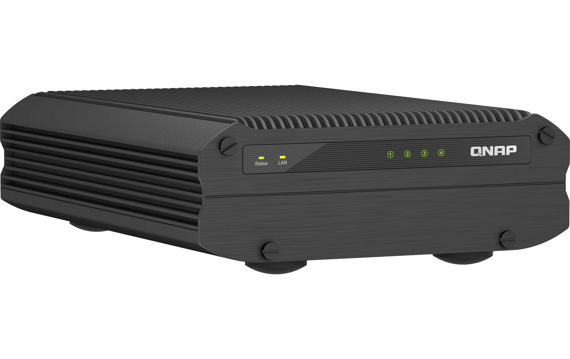 QNAP TS TS-I410X Speichergerät – Ethernet, Schwarz
