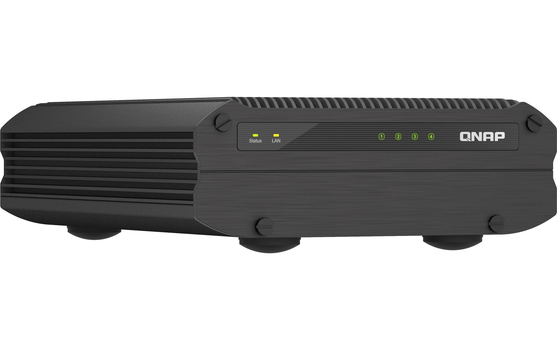 QNAP TS TS-I410X Speichergerät – Ethernet, Schwarz