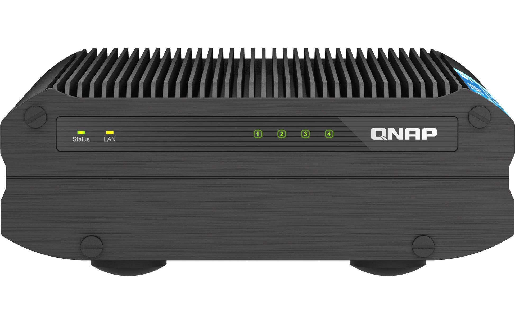 QNAP TS TS-I410X Speichergerät – Ethernet, Schwarz