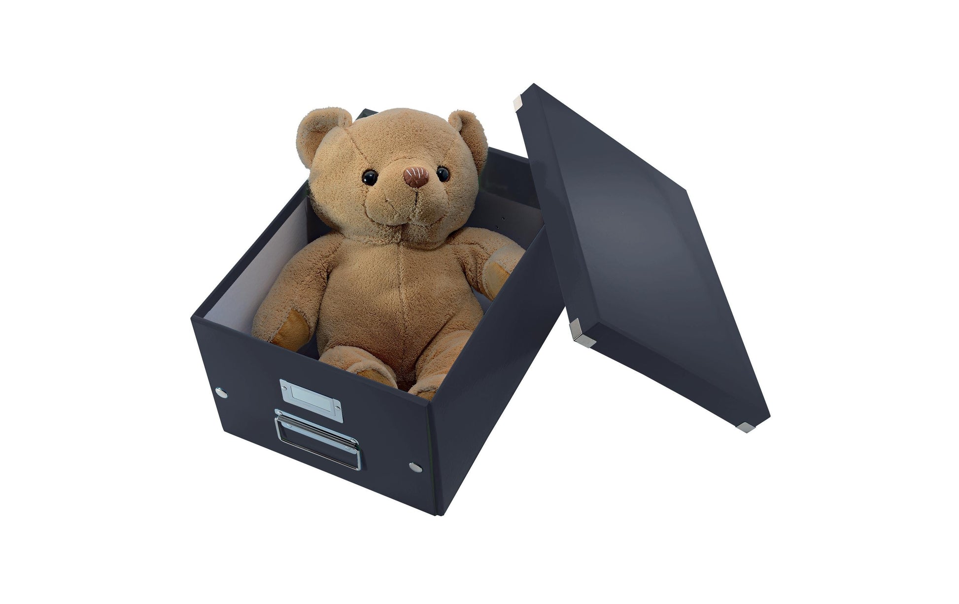 Leitz Click&Store Archivschachtel A4 – 281 × 200 × 370 mm, schwarz, Karton