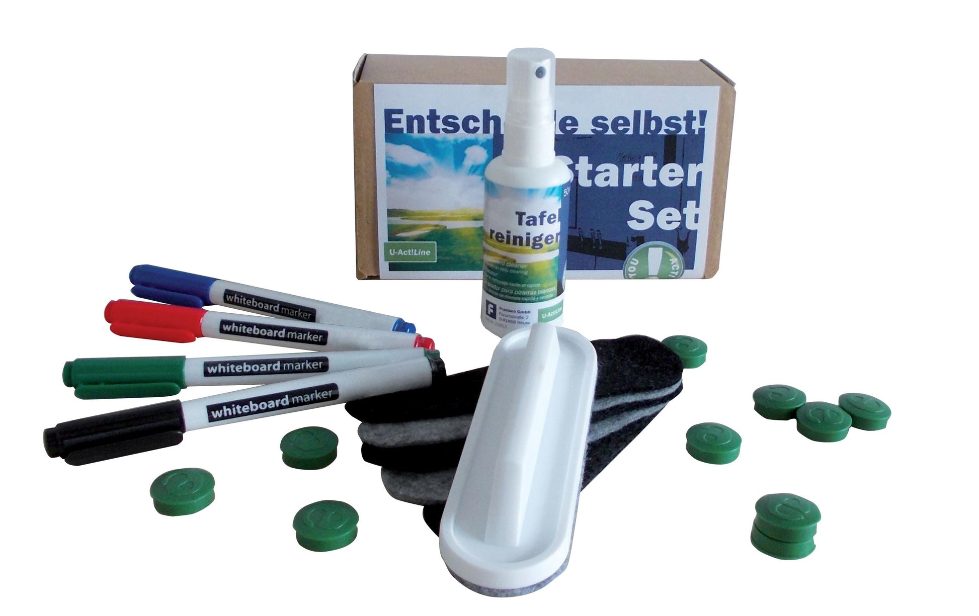 Franken U-Act Line Starter-Set – für Magnettafeln