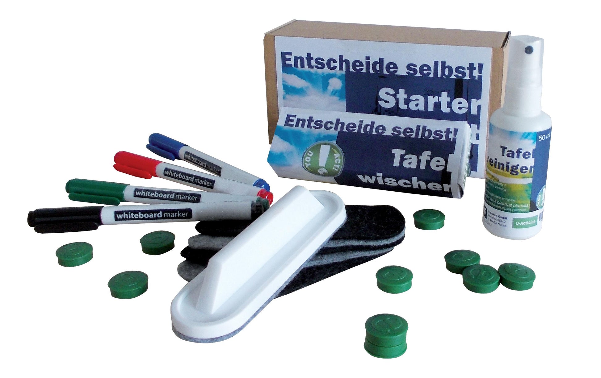 Franken U-Act Line Starter-Set – für Magnettafeln