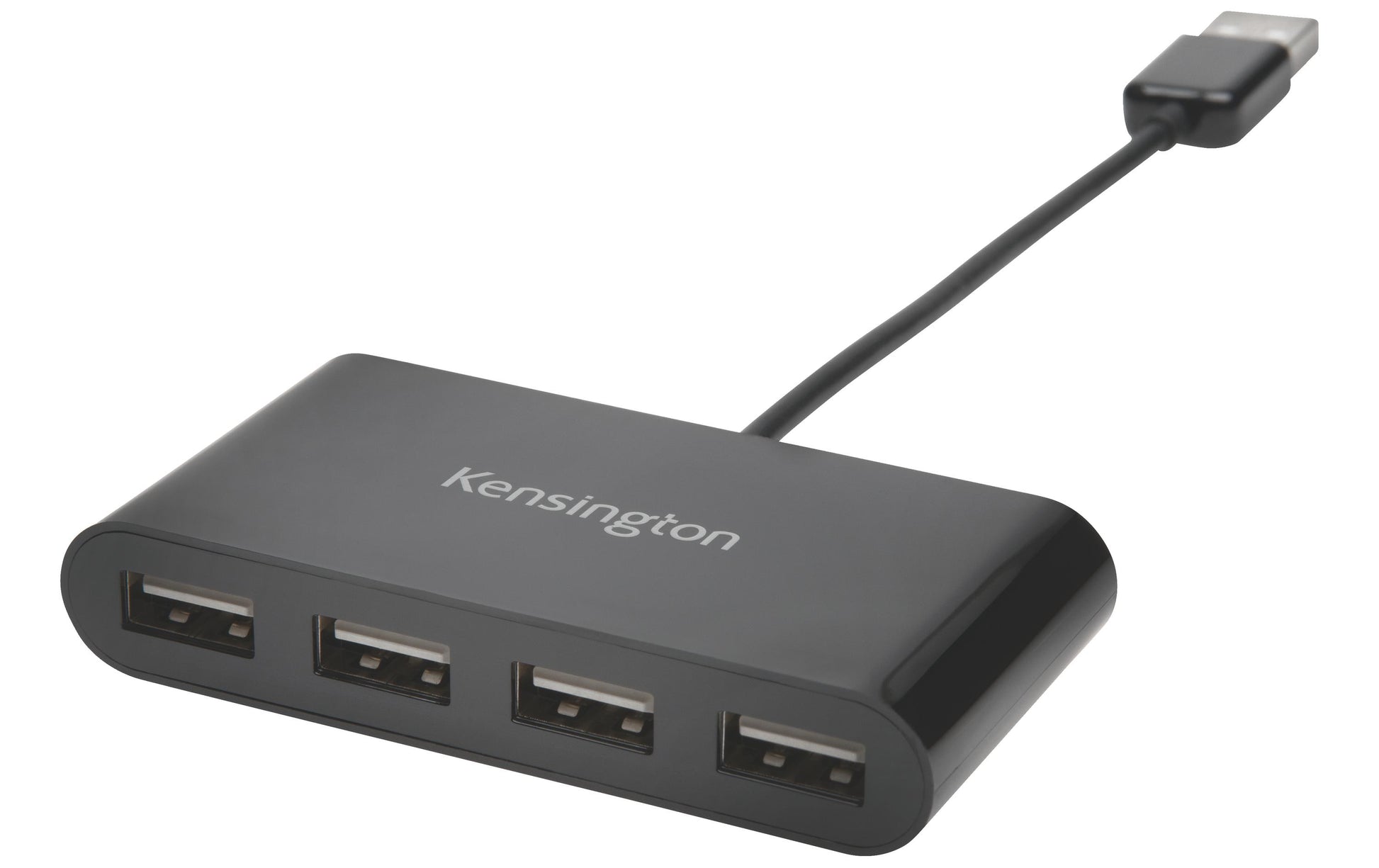Kensington USB-Hub – USB 2.0, 4× USB-A, für Windows/Mac