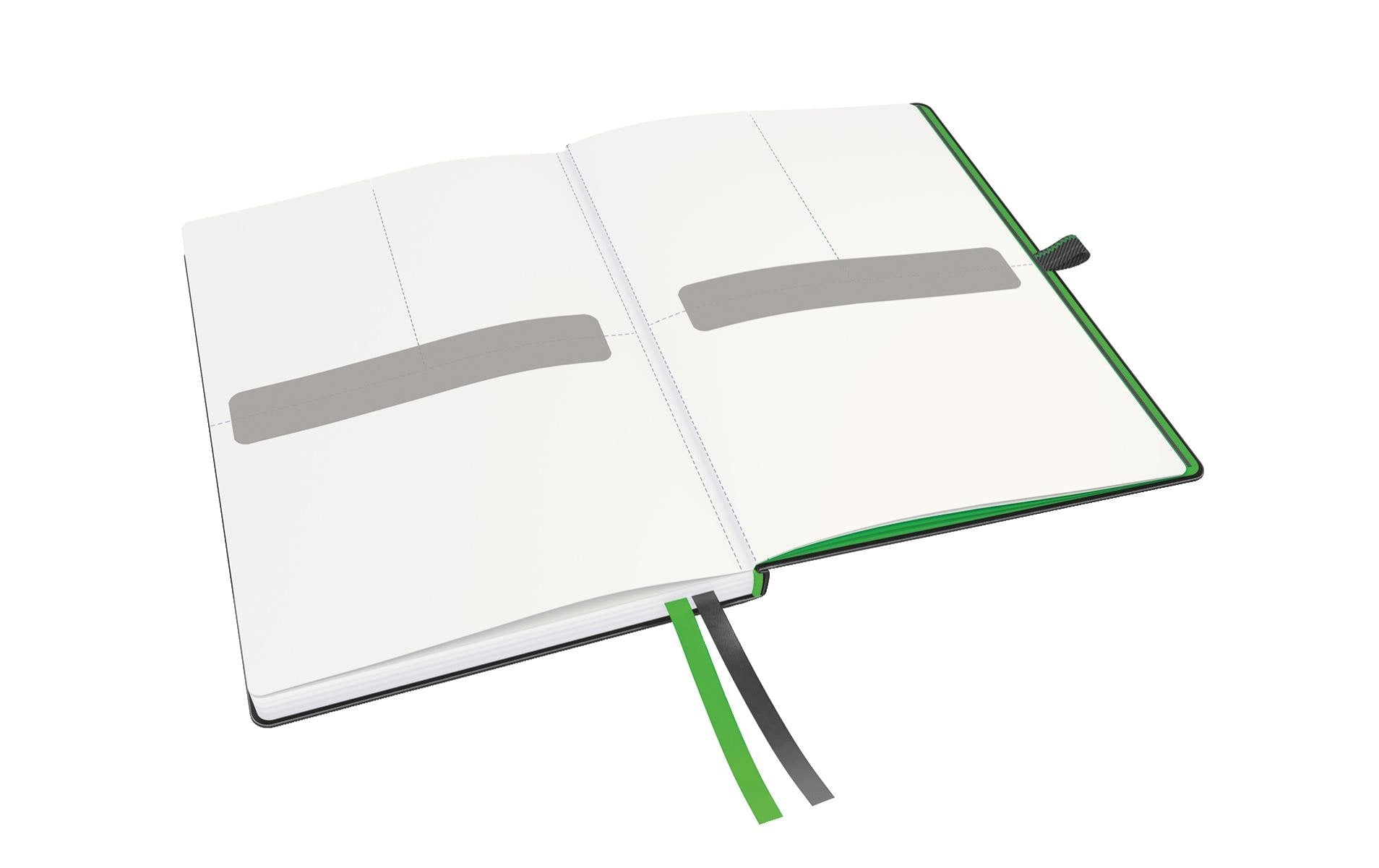 Leitz Notizbuch – A5 – liniert – 80 Seiten – 100 g/m² – Hardcover, schwarz, FSC