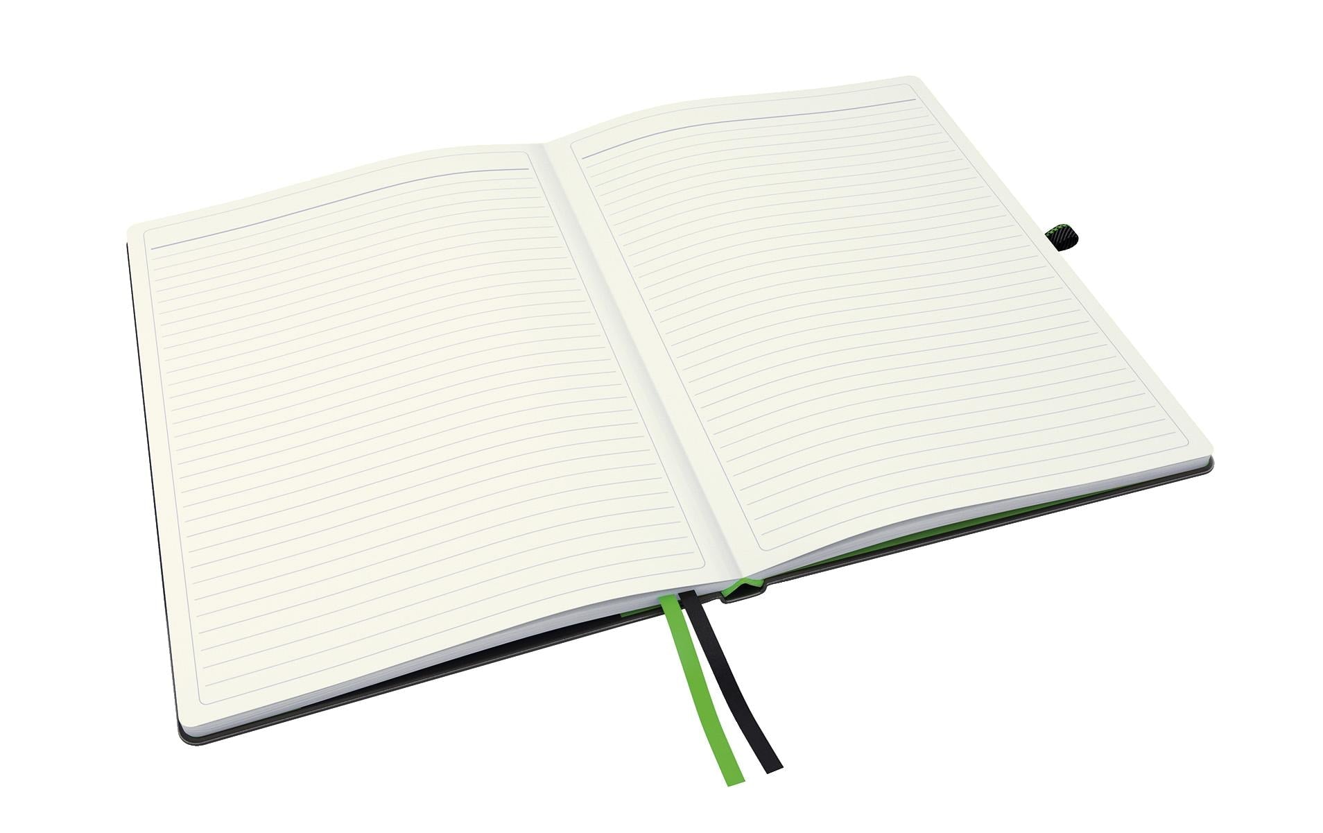 Leitz Notizbuch – A4 – liniert – 80 Seiten – 100 g/m² – Hardcover, schwarz