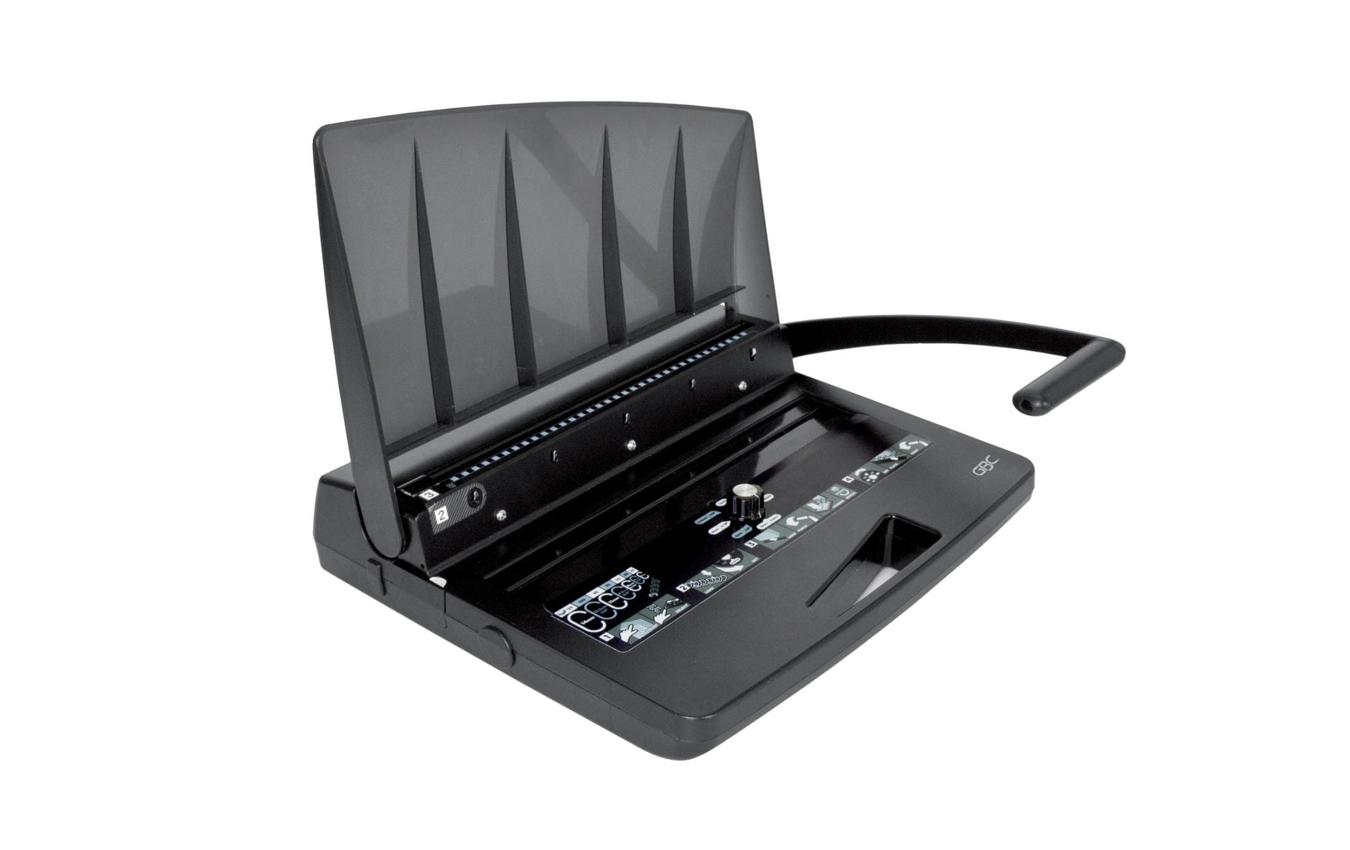 GBC WireBind W15 Stanz- und Bindemaschine – Drahtbindung, für Drahtbinderücken bis Ø 14 mm, A3, bis 15 Blatt