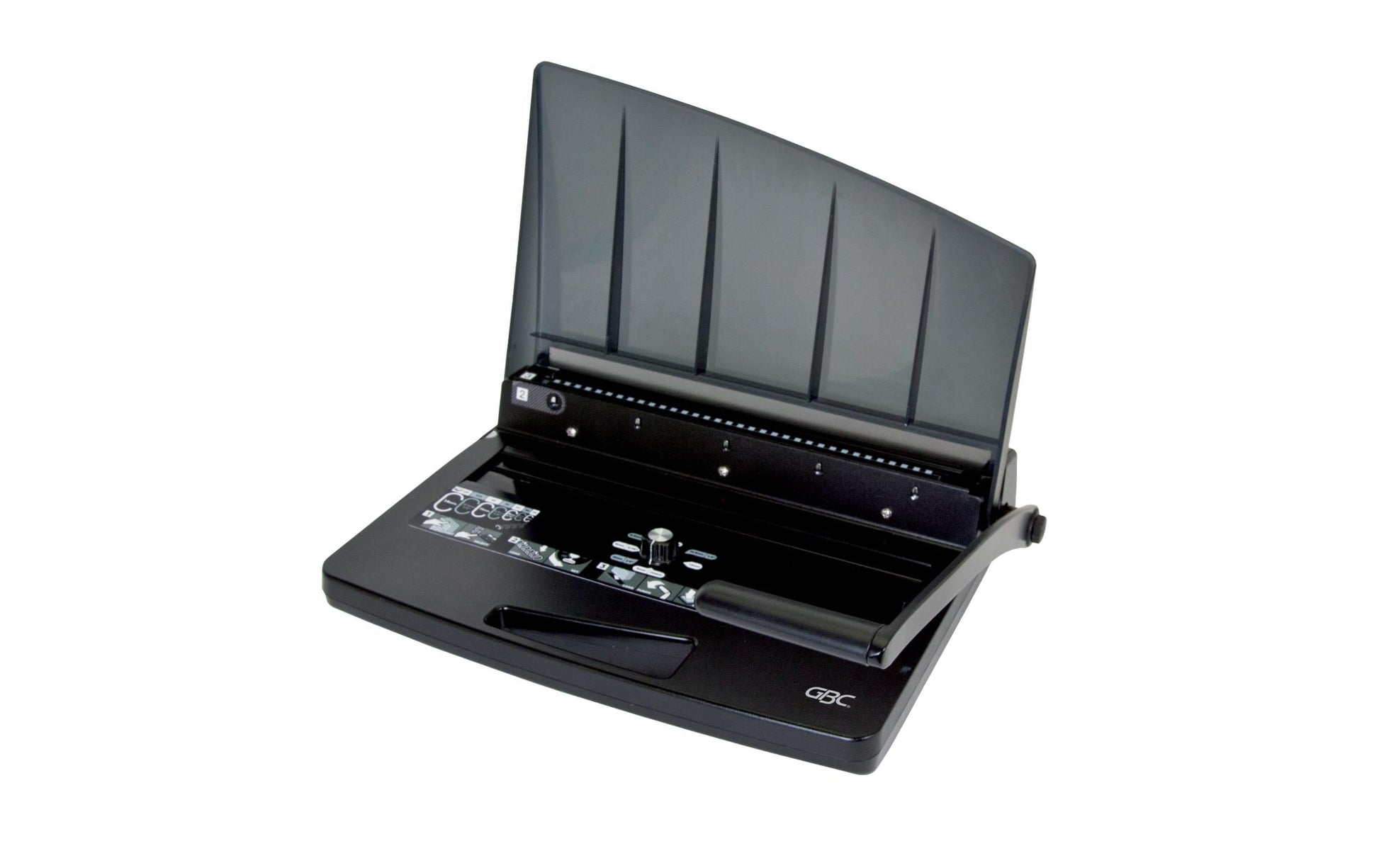 GBC WireBind W15 Stanz- und Bindemaschine – Drahtbindung, für Drahtbinderücken bis Ø 14 mm, A3, bis 15 Blatt