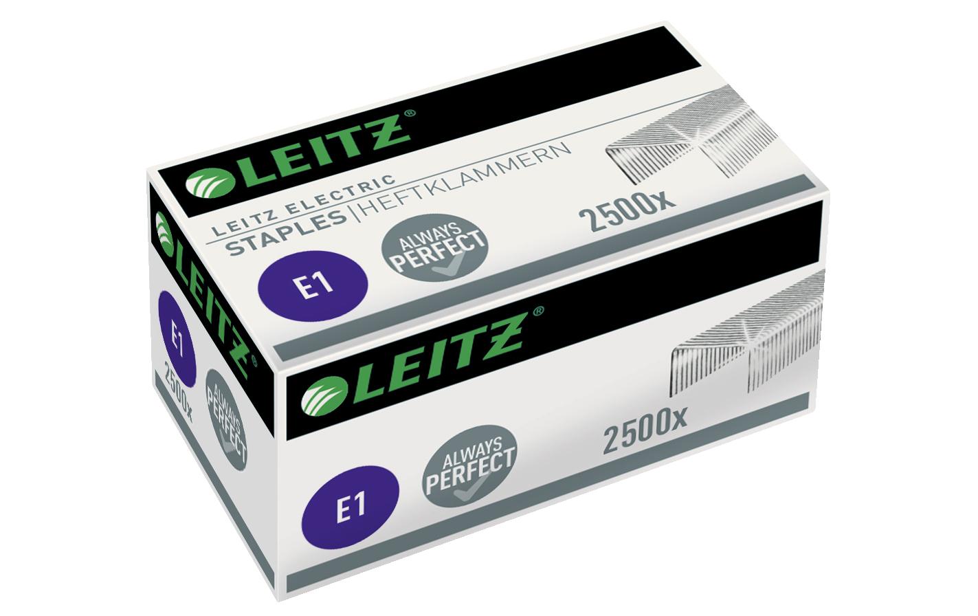 Leitz Heftklammern – 4 mm – verzinkt, silber – 2500 Stk.
