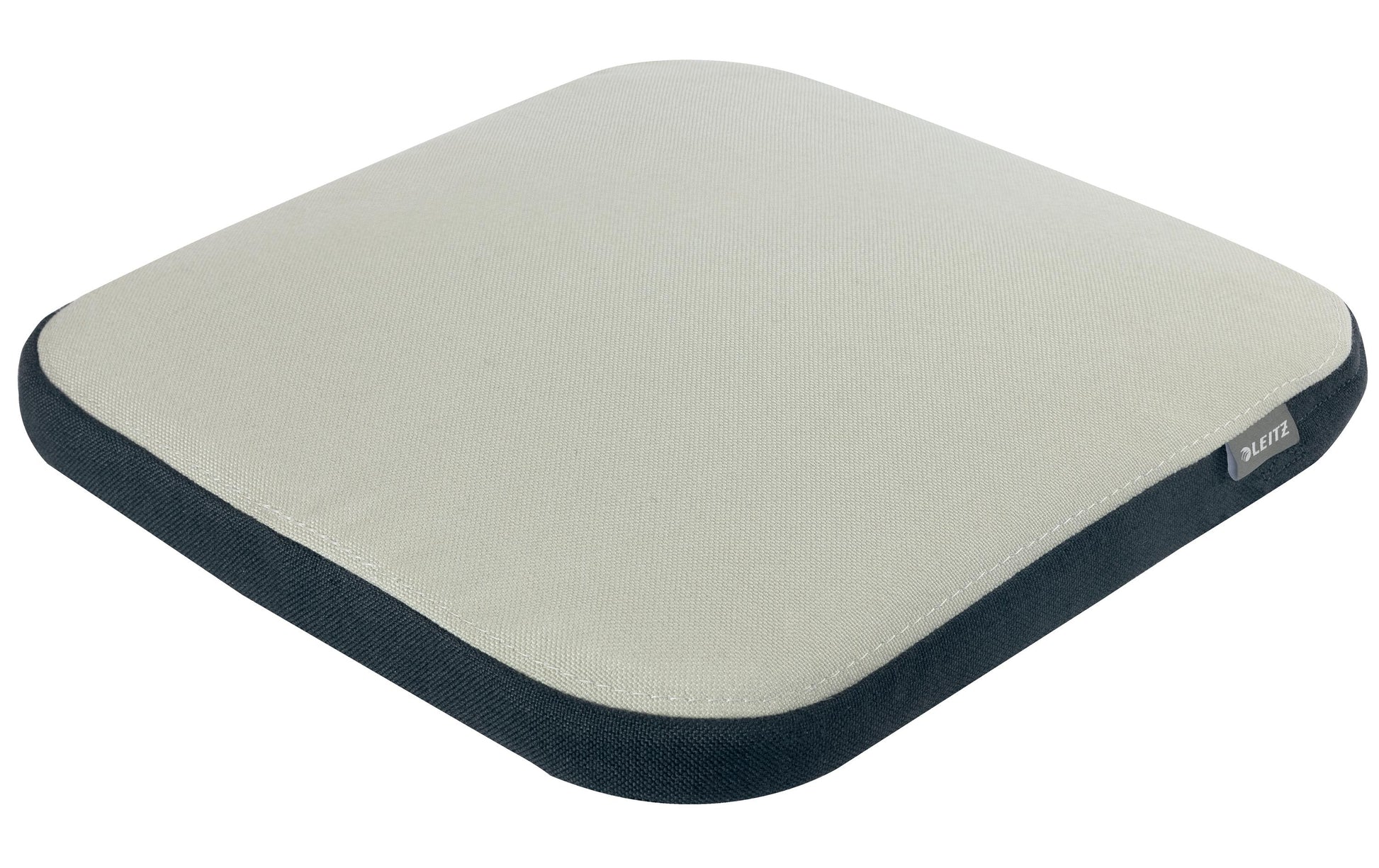 Leitz Ergo Active Sitzkissen – 38 × 43,5 × 7,5 cm, abnehmbarer Stoffbezug, grau