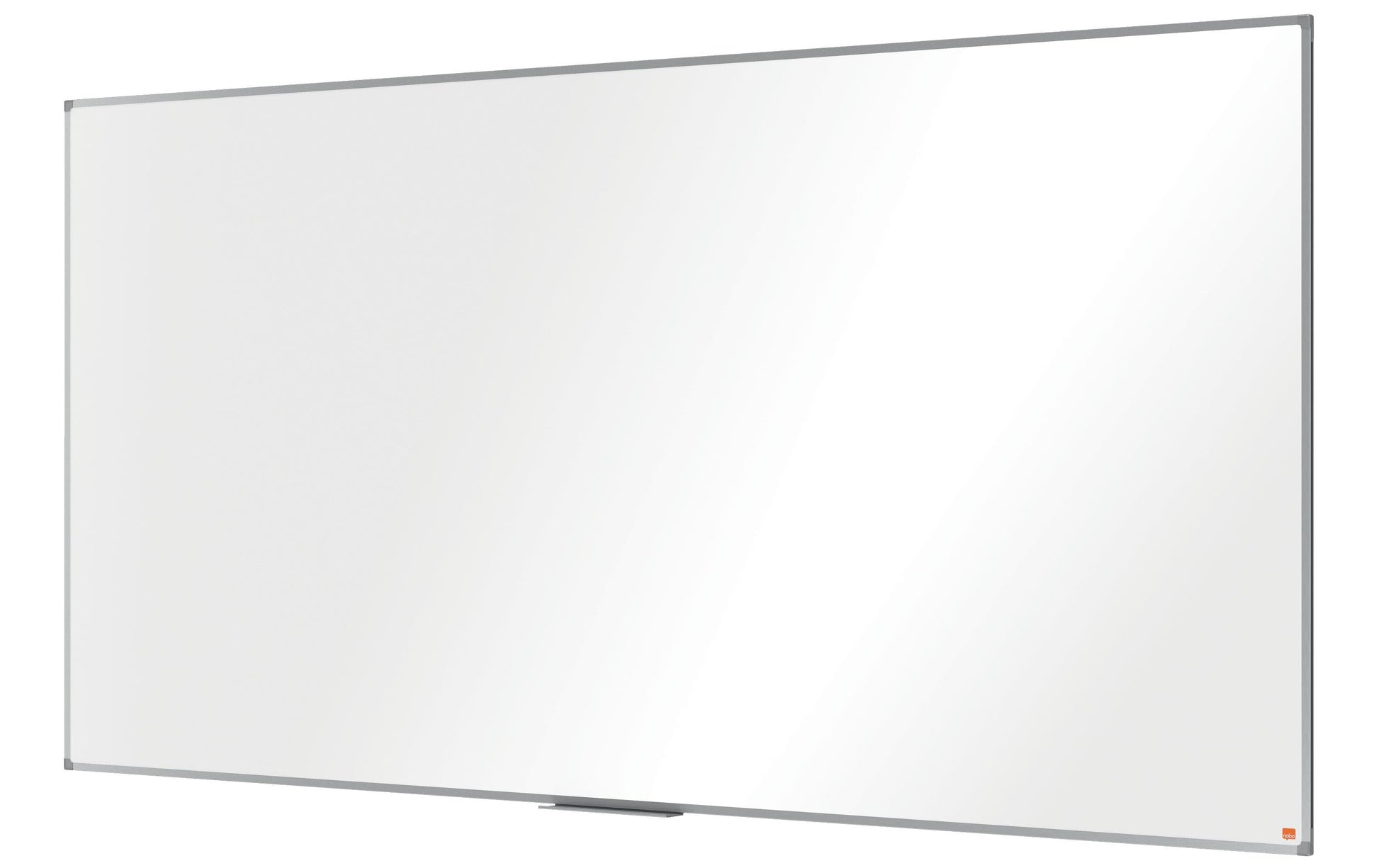 Nobo Whiteboard – 240 × 120 cm, lackierter Stahl, Aluminiumrahmen, inkl. Stiftablage