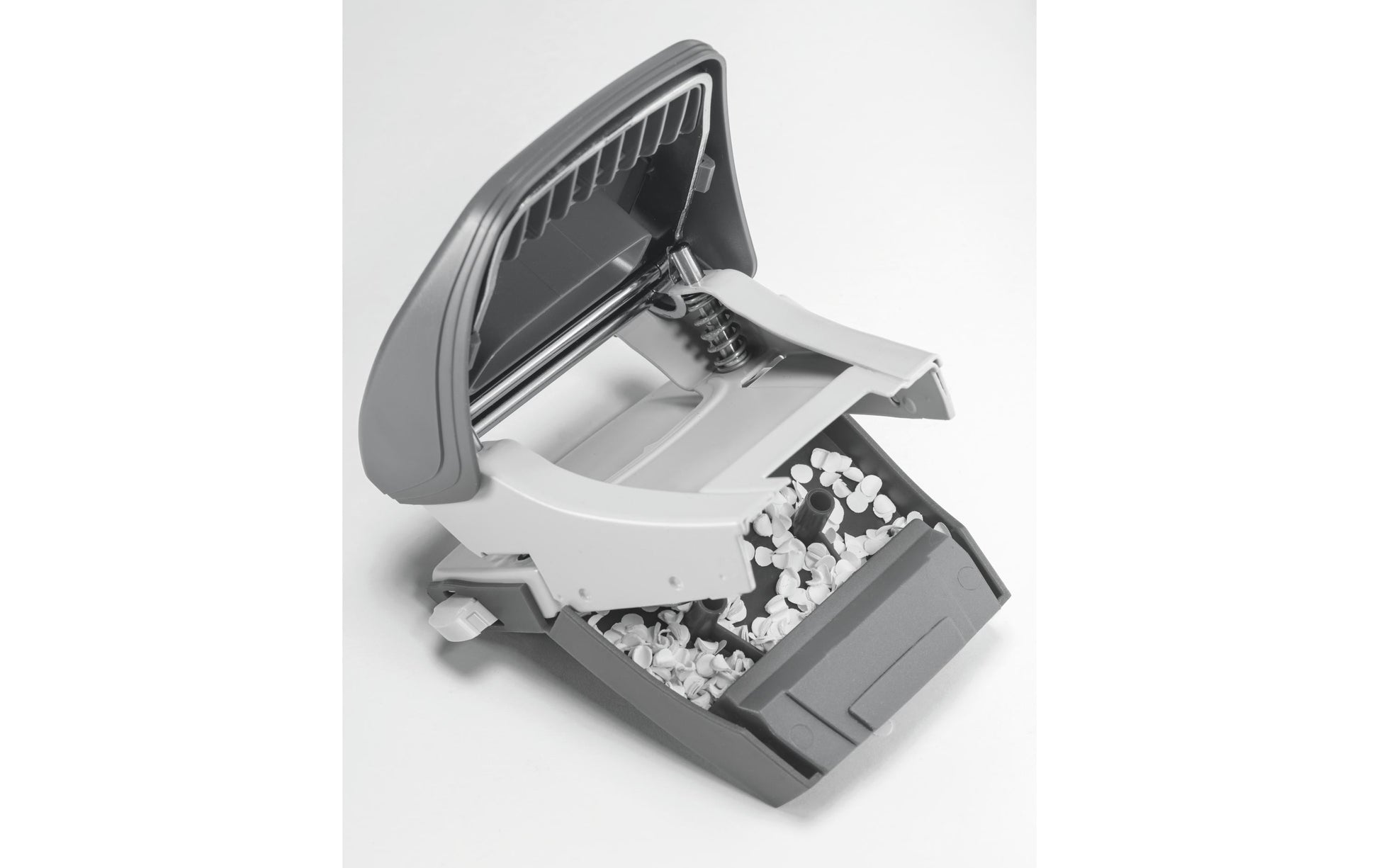 Leitz NeXXt Recycle Bürolocher – 2-Loch, Lochabstand 80 mm, 30 Blatt, bis A4 – Rot – Metall/Kunststoff