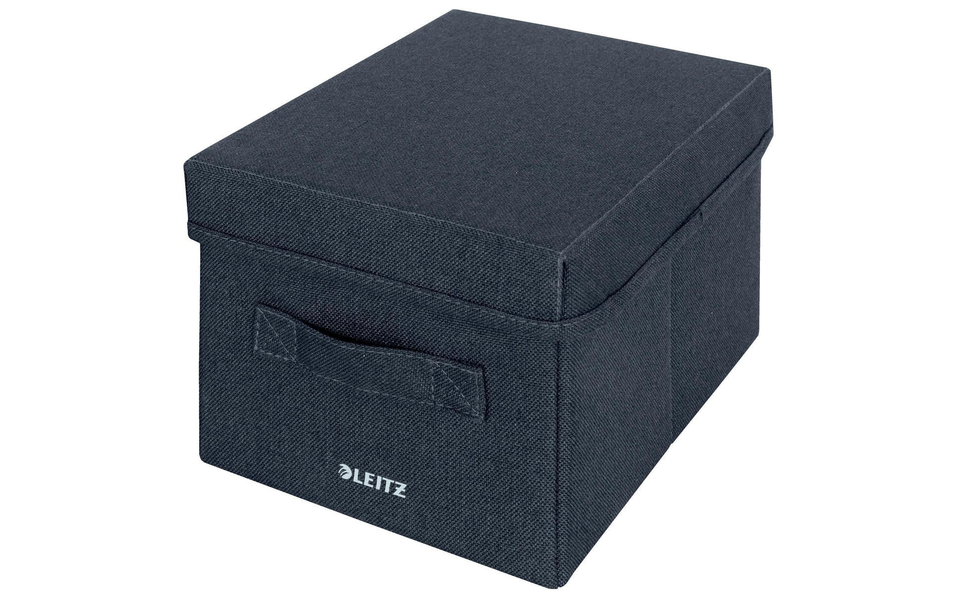 Leitz Faltbox 8 l – faltbar – Karton – dunkelgrau – 190 × 160 × 285 mm