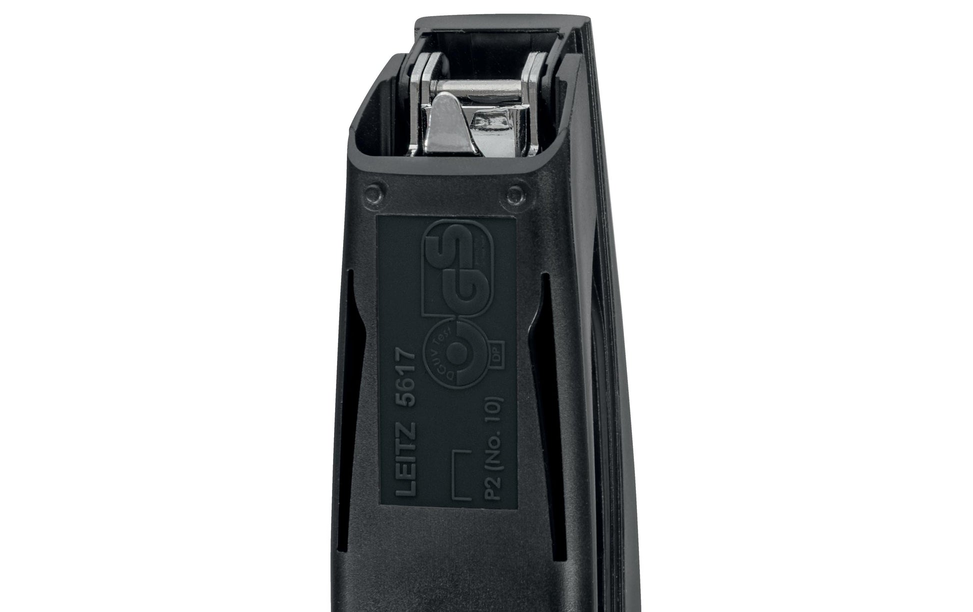 Leitz NeXXt Recycle Mini Heftgerät – 10 Blatt, für P2, Schwarz