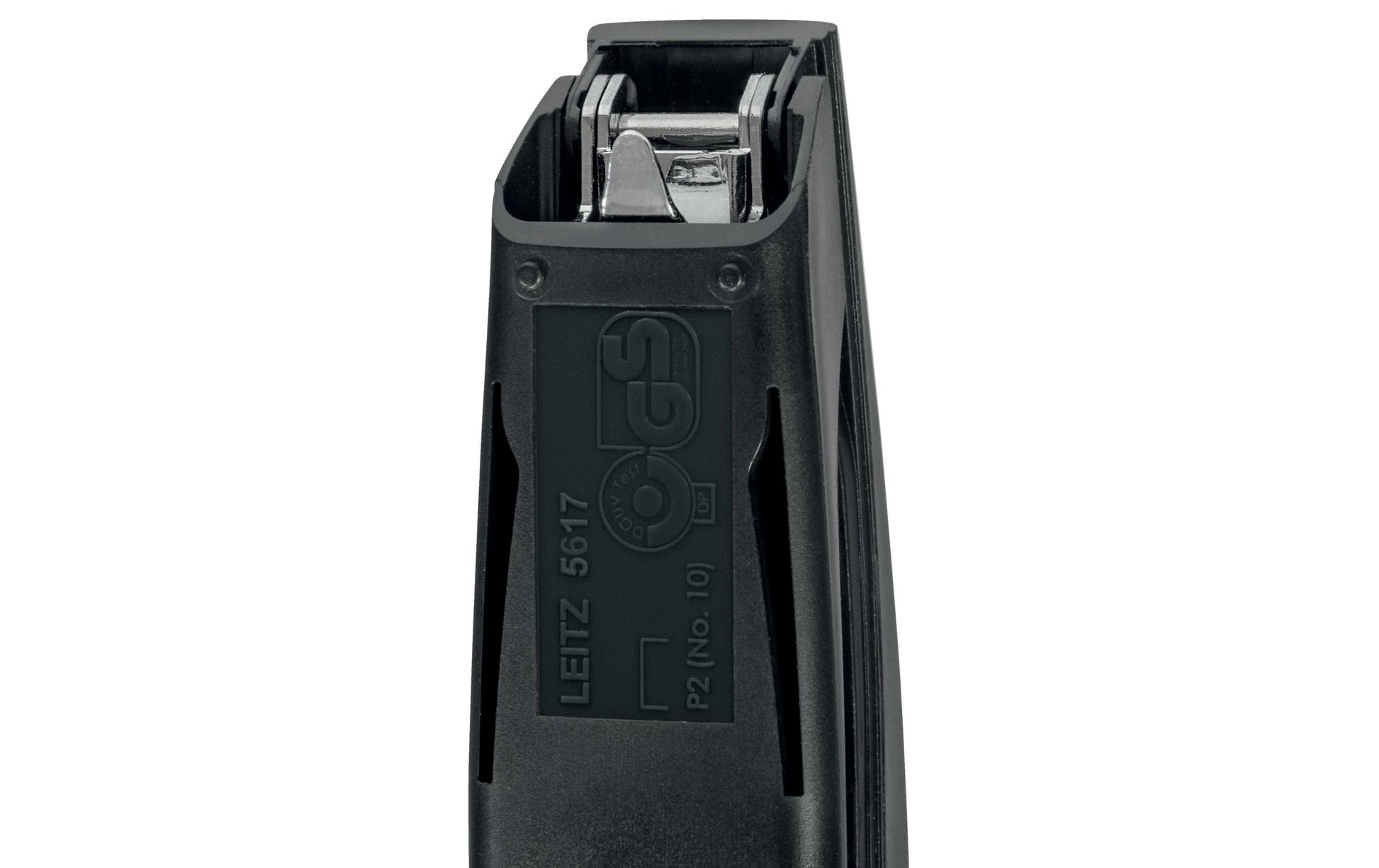Leitz NeXXt Recycle Mini Heftgerät – 10 Blatt, für P2, Schwarz