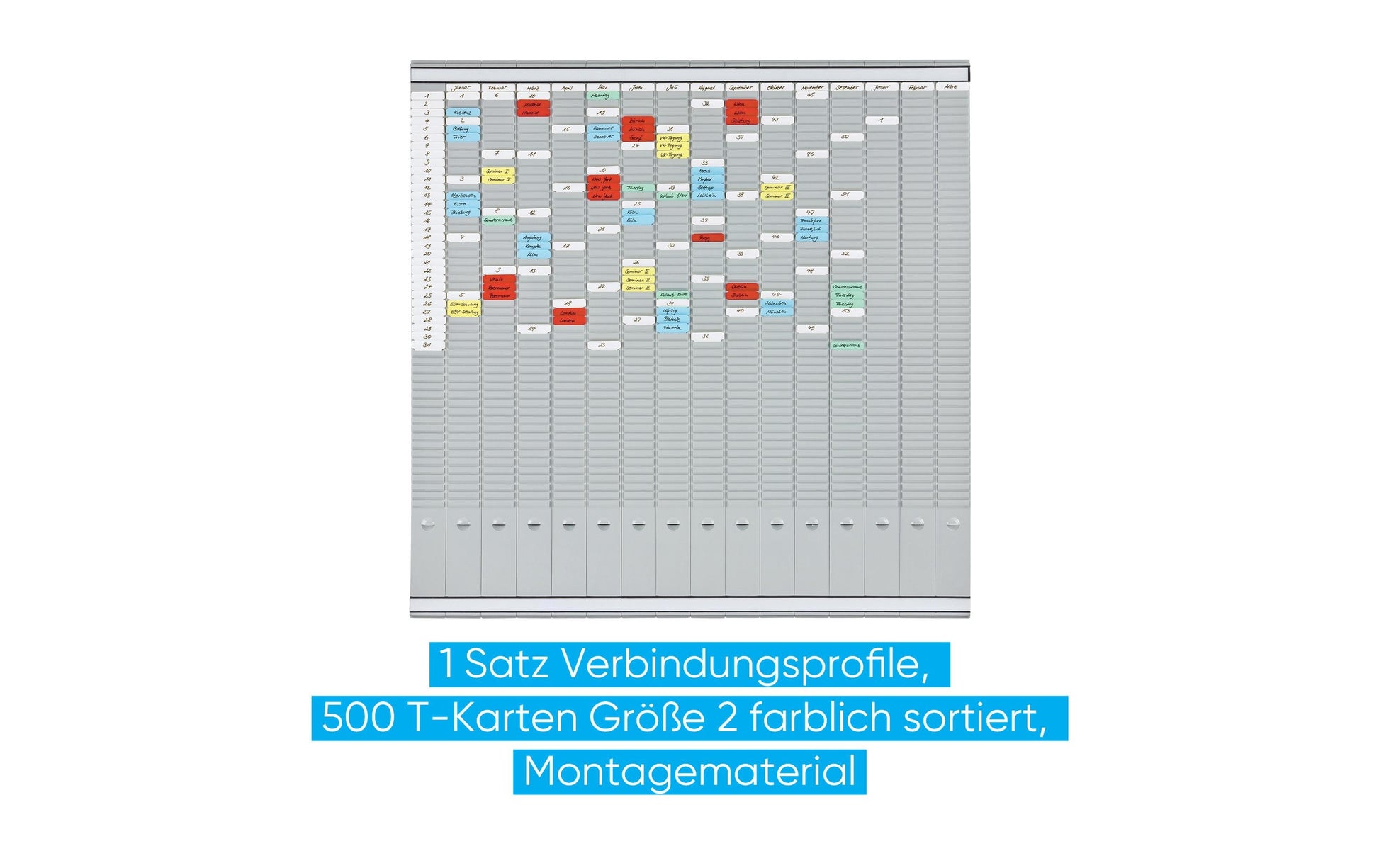 Franken Wandplaner – 1 Monat/Blatt – 100,8 × 100,8 cm